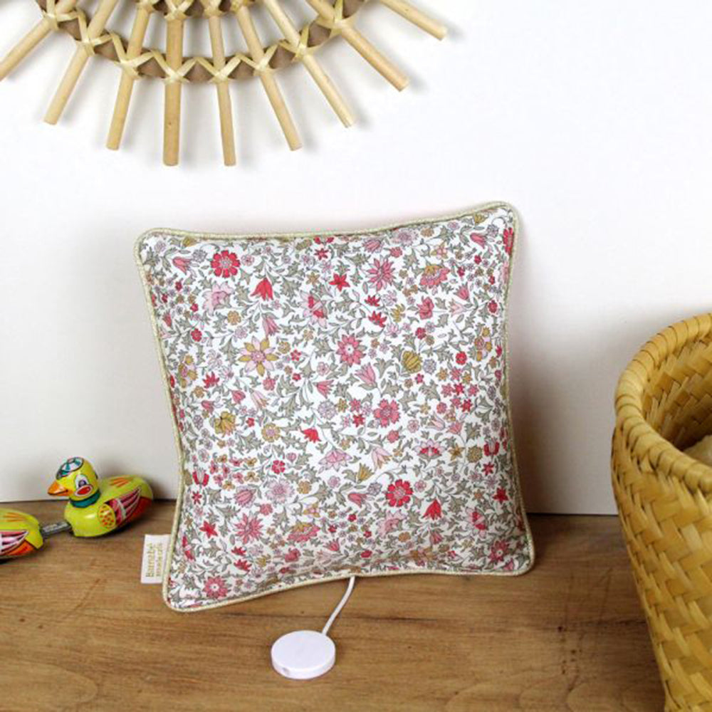 Barnabe Loves Coffee Musical Cushion Elena (Soft Song) - Soothing Baby Gift for Nursery, Playtime & Bedtime Comfort