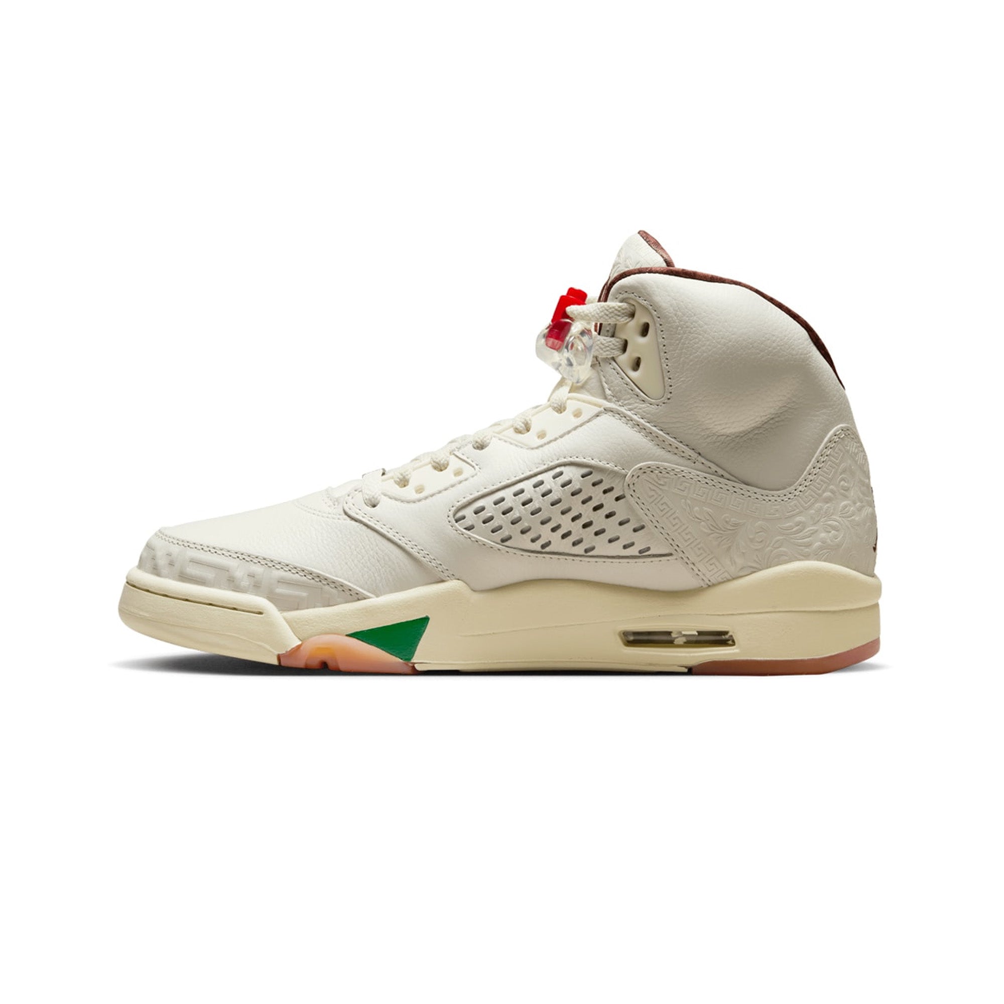 Air Jordan 5 Retro 'El Grito Sail' Basketball Shoes 2024 Edition - Authentic Nike Sneakers for Men, Streetwear & Casual Wear, Perfect for Basketball Games and Urban Fashion