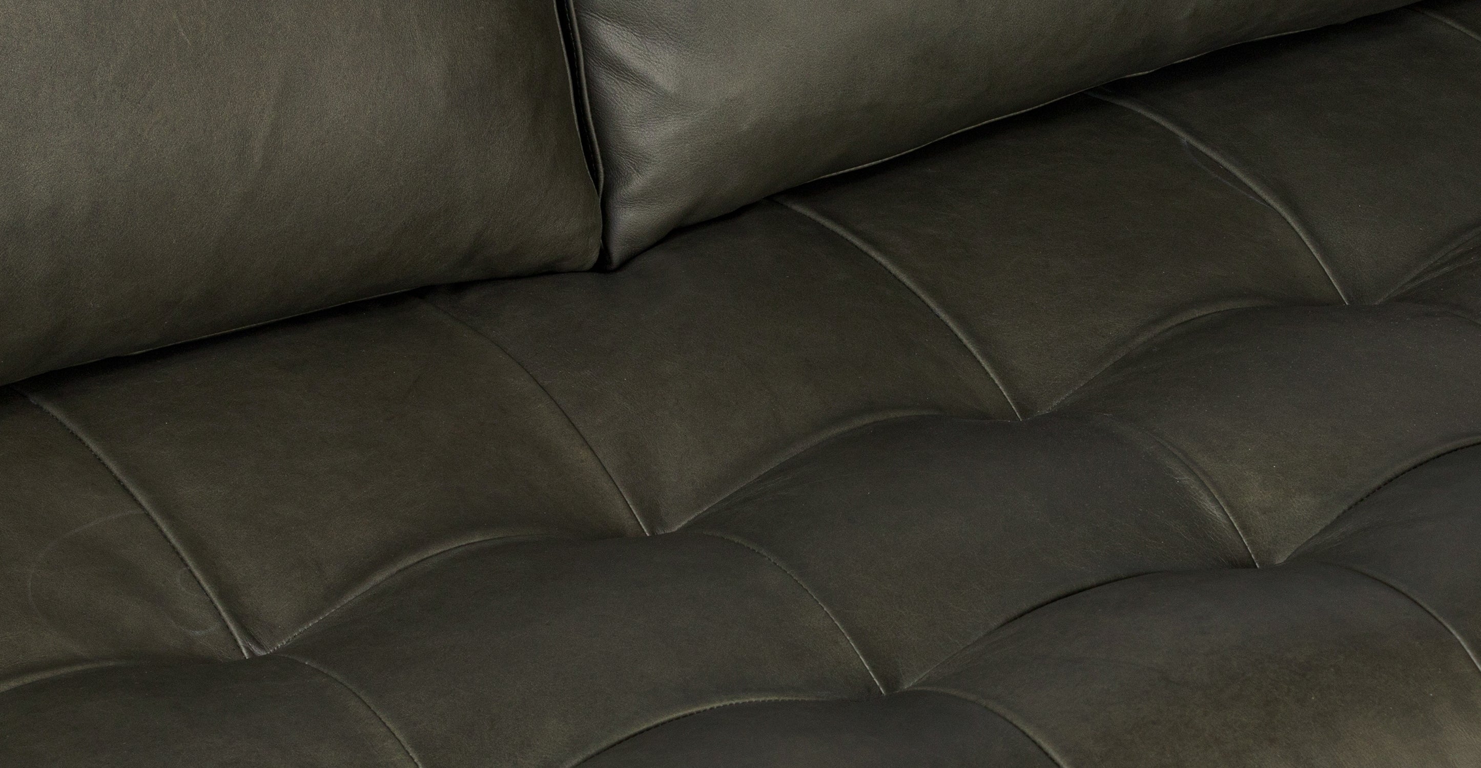 Premium Napa Leather Sofa - Modern Luxury Living Room Furniture for Home & Office - Perfect for Relaxing, Entertaining & Stylish Decor
