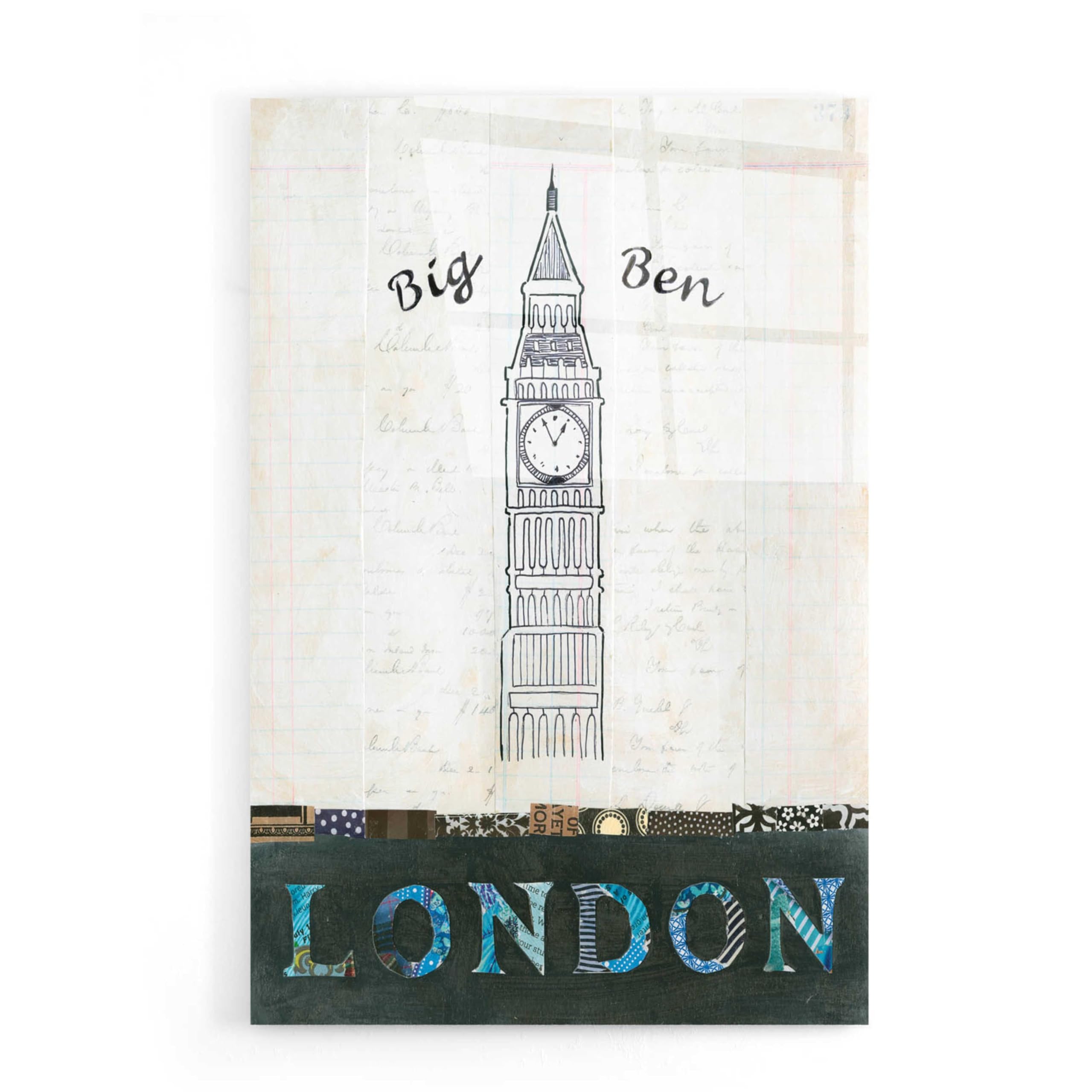 Epic Art 'Big Ben' by Courtney Prahl - 16