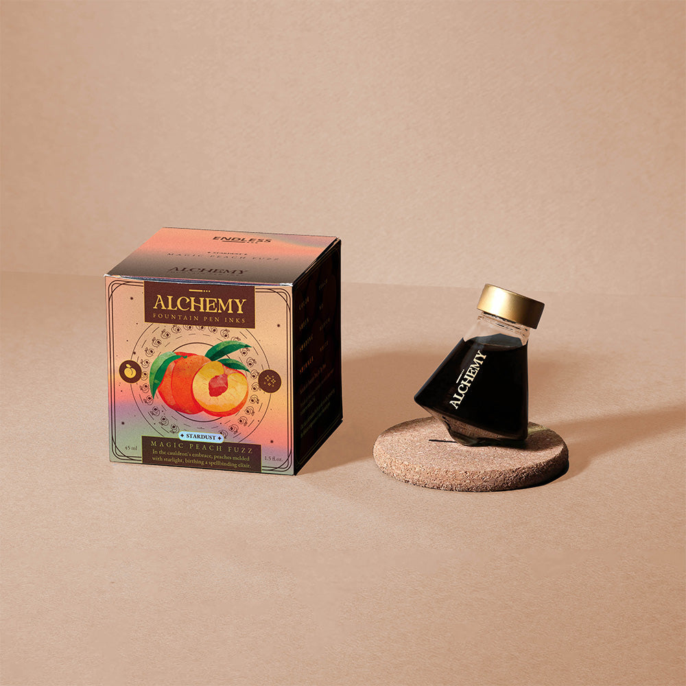 Premium Stardust Shimmer Fountain Pen Ink - Endless Alchemy Collection for Calligraphy & Writing - Perfect for Journals, Letters & Artistic Projects