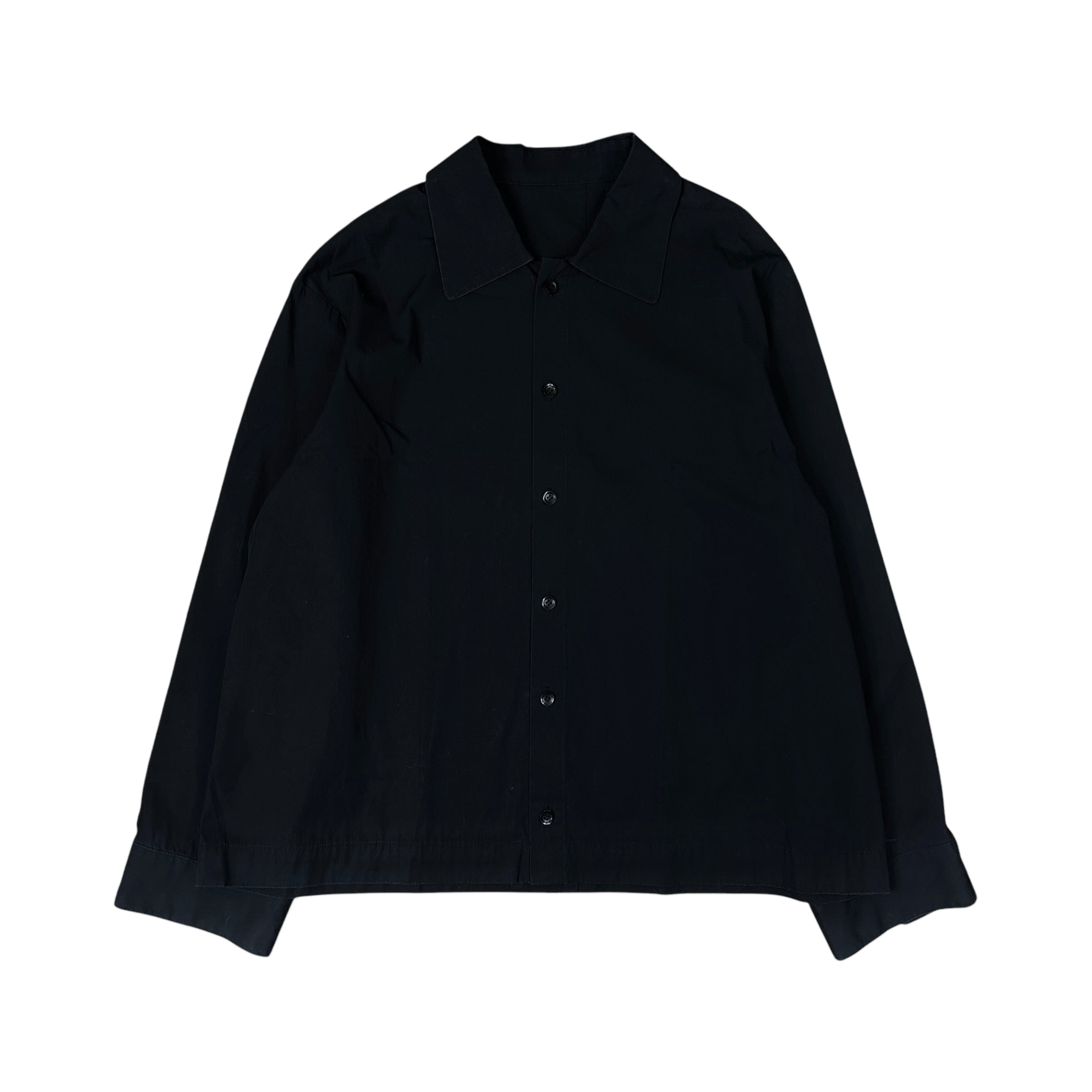 VOAAOV Distressed Detail Shirt for Men - Trendy Black Vintage Tee for Casual Wear & Street Style Outfits