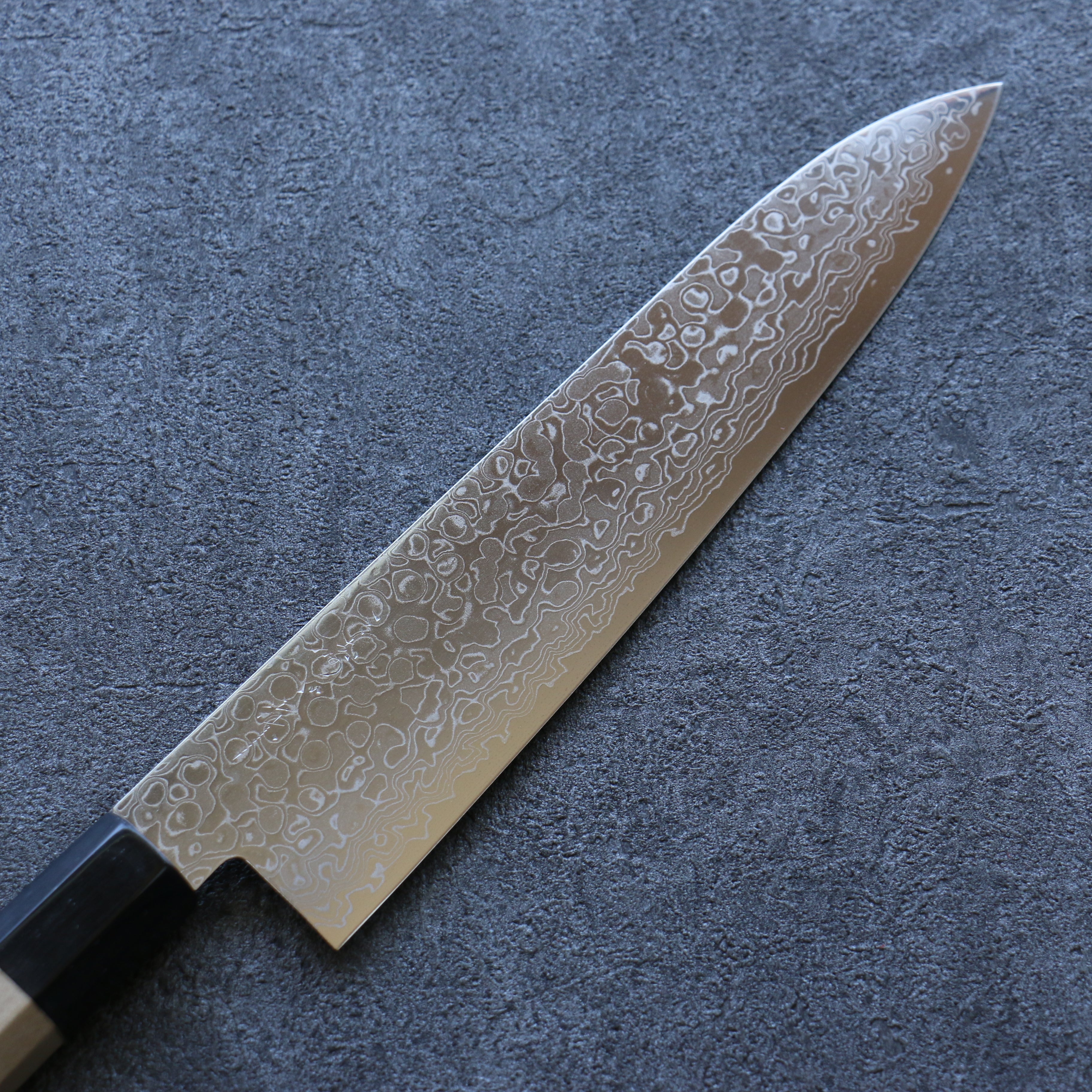 Premium Misuzu AUS10 Damascus Gyuto Chef Knife 210mm - Handcrafted Japanese Kitchen Knife with Magnolia Wood Handle - Perfect for Sushi, Meat Slicing & Professional Cooking