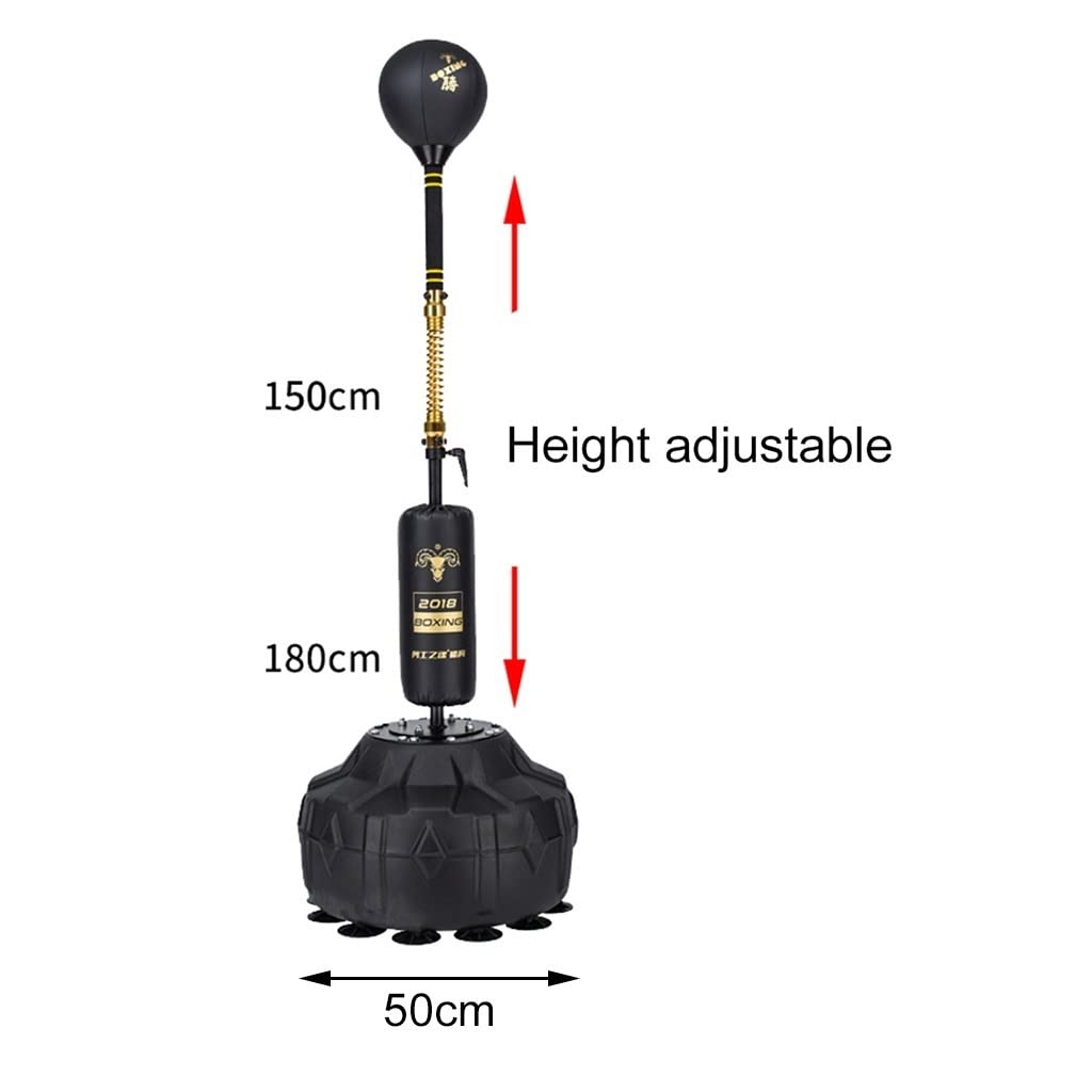 Premium Cobra Reflex Bag Boxing Set with Stand - Adjustable Height 50-70