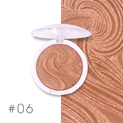Miss Rose Shimmer Powder Highlighter - Creamy Face Highlighter Makeup, 10g | Natural Glow for Cheekbones & Eyes | Perfect for Daily Wear & Night Out Makeup Looks