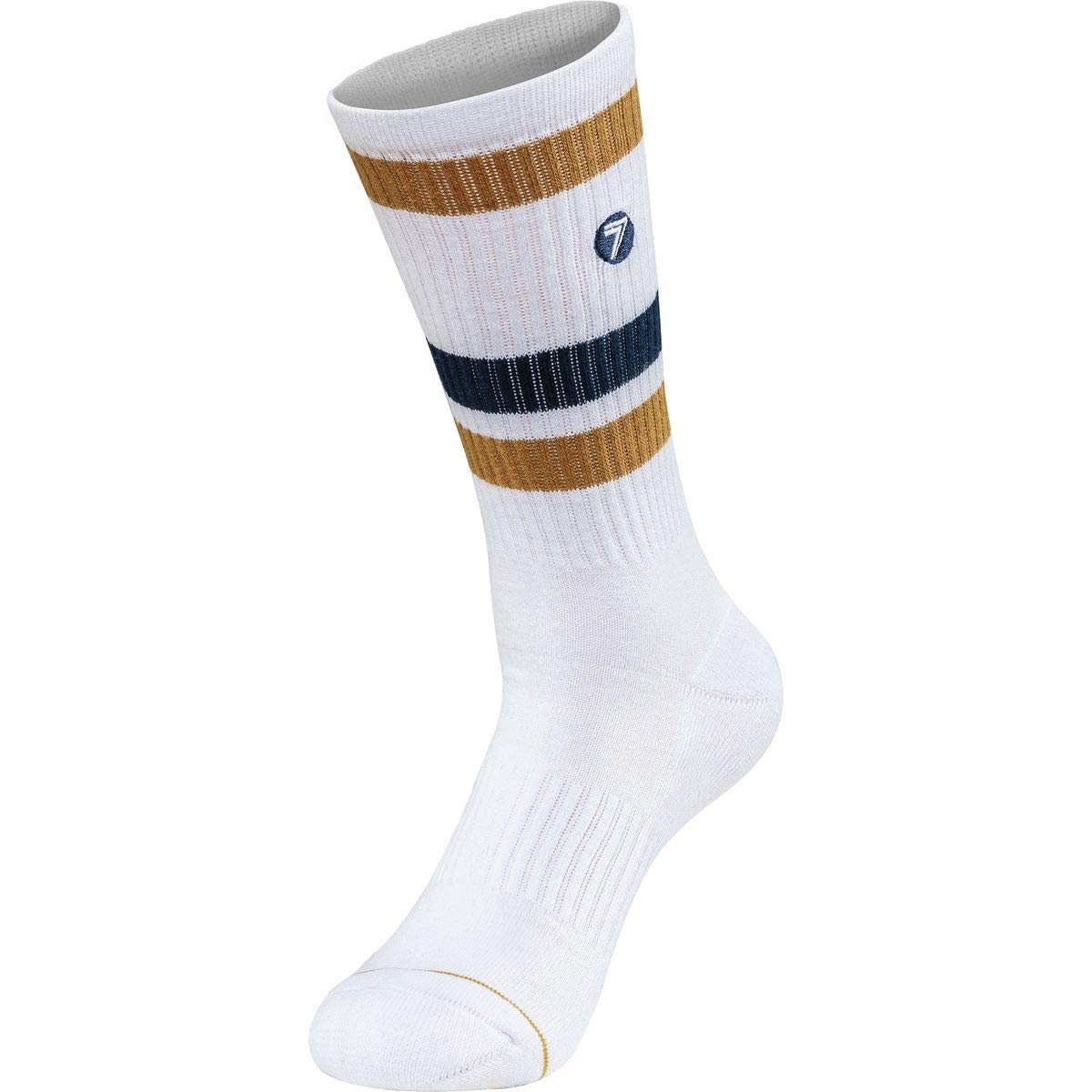 Seven Alliance Socks - Comfortable & Breathable Cotton Crew Socks for Men & Women - Perfect for Running, Hiking, Workout & Daily Wear