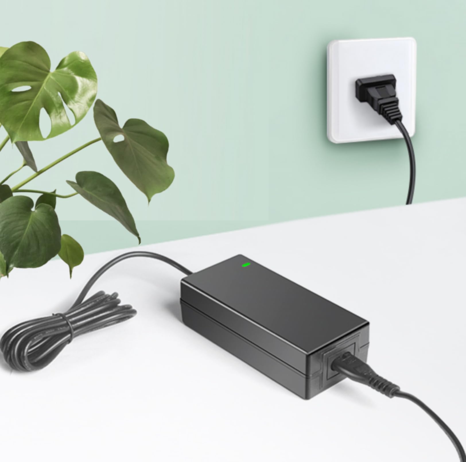 48V AC/DC Power Adapter for Swann NVR4-7085, SWNVK-470852, SWNVK-470852-US, SWNVR-47085H, SWNVR-47085H-US, SWNVK-470854, NVR4-7300, SWNVK-473004 4CH NVR Network Video Recorder - 48VDC Power Supply Charger for Home & Business Security Systems