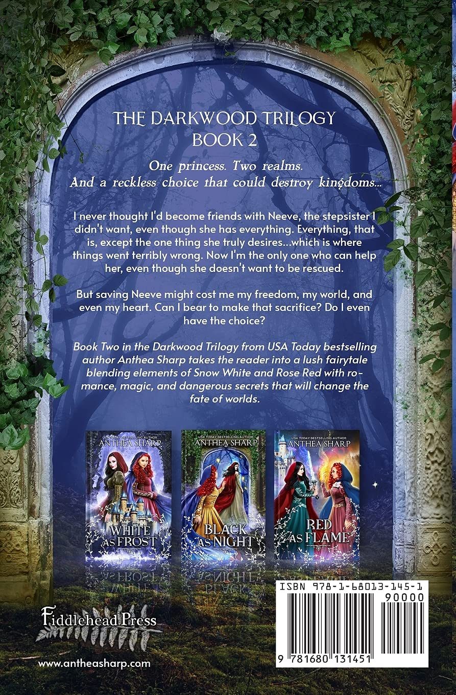 Black as Night: A Dark Elf Fairytale Romance (The Darkwood Trilogy) - Fantasy Novel for Adults, Perfect for Lovers of Dark Fantasy and Fairy Tale Retellings