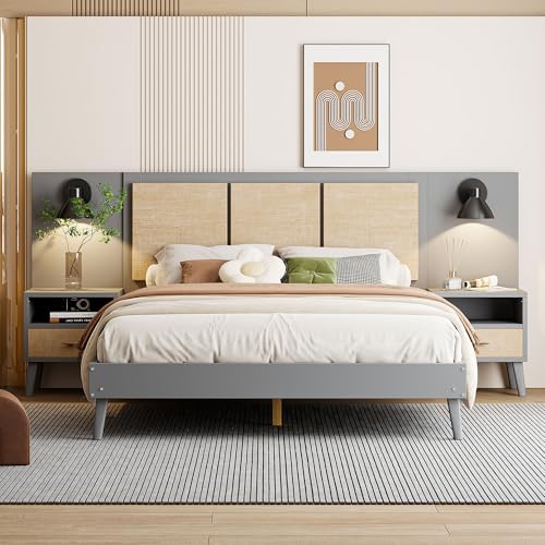 Gray With Nightstands