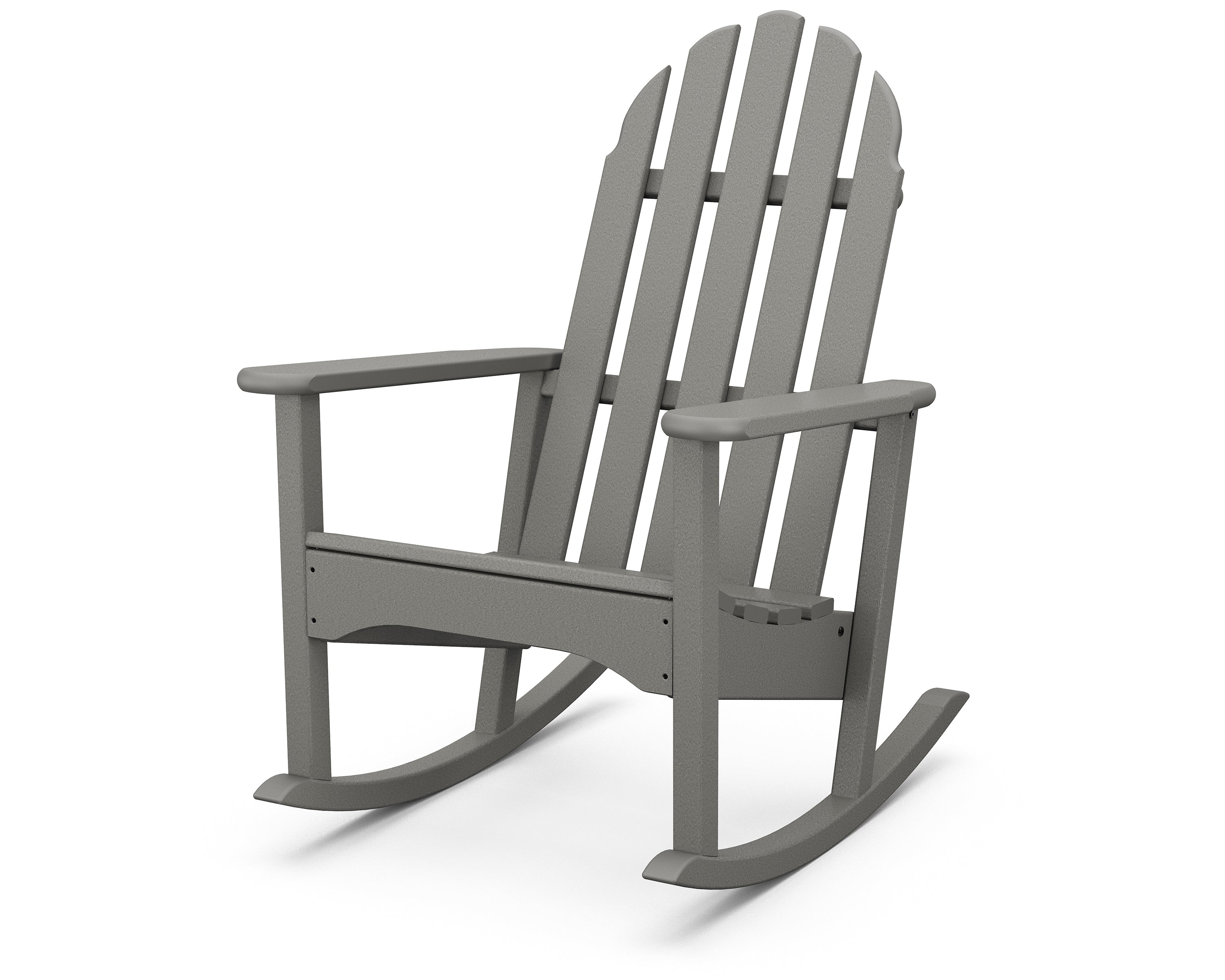 POLYWOOD Classic Adirondack Rocker - Durable Outdoor Plastic Rocking Chair for Patio, Garden & Poolside - All-Weather Resistant, Eco-Friendly Recycled Material (Multiple Colors Available) - Perfect for Relaxing in Your Backyard or Beach House