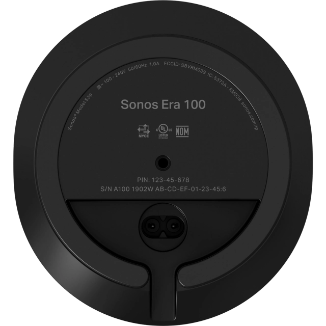 Sonos Era 100 Wireless Speaker 2-Room Set - Smart Home Audio System for Streaming Music & Multi-Room Sound | Perfect for Living Room & Bedroom Entertainment