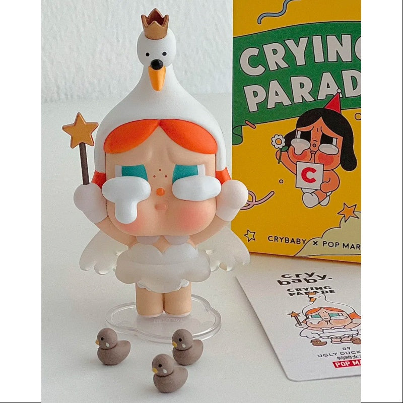Crybaby Crying Parade Series Ugly Duckling - Kawaii Anime Figure Collectible for Display & Gifts (Perfect for Anime Fans, Shelf Decor, and Themed Parties)