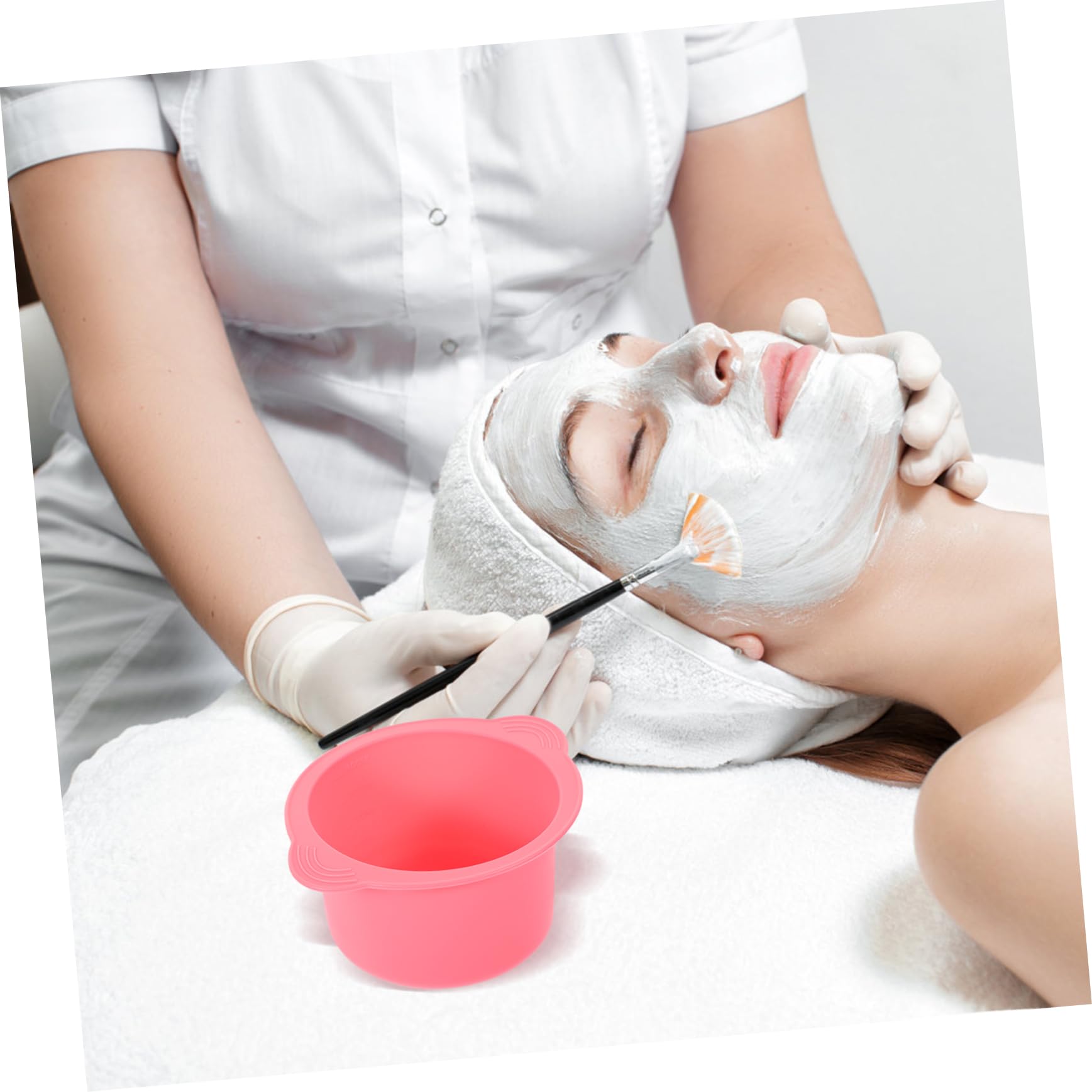 2PCS Pink Hair Removal Wax Machine Kit with Wax Warmer, Wax Strips & Wax Bowl - At-Home Waxing for Legs, Bikini, Face & Body - Painless Hair Remover for Smooth Skin