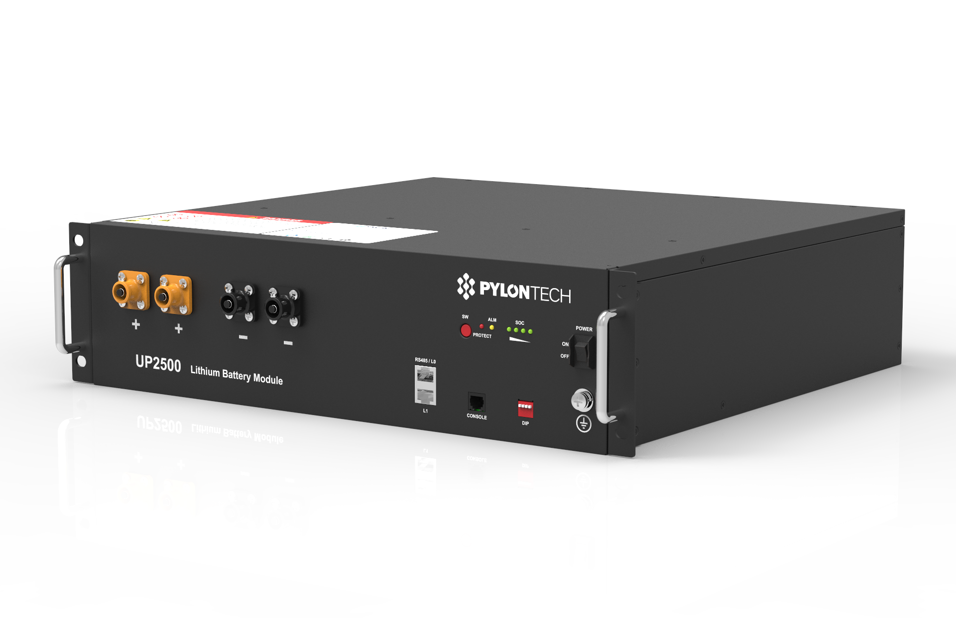 Pylontech UP2500 24V 2.8kWh LiFePO4 Lithium Battery - Solar Energy Storage System for Home Backup, Off-Grid Power & RV Use