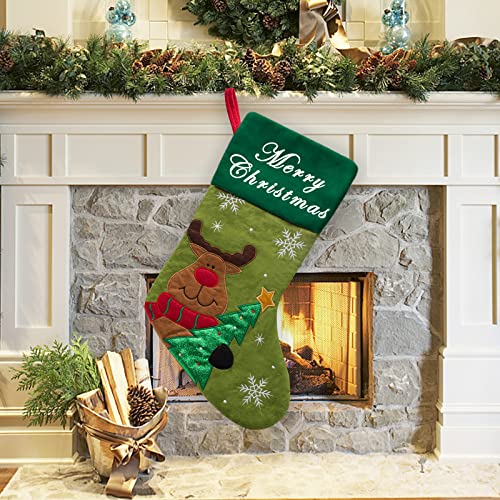 Stocking-1-deer Green