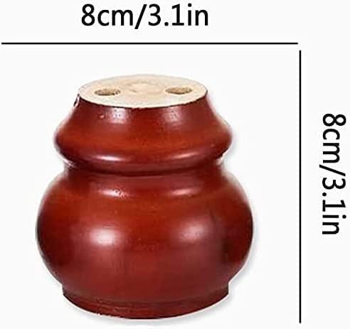 Solid Wood Sofa Legs 4pcs - 8cm Round Bun Furniture Feet for Sofa, Coffee Table, Stool & TV Cabinet - Replacement Legs for Couch & Bed - Durable Wooden Furniture Accessories for Home & Office Decor