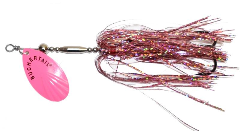 Buchertail 501 Tinsel Bucktail - Premium Fishing Lure for Bass, Trout & Walleye - Perfect for Freshwater & Saltwater Fishing