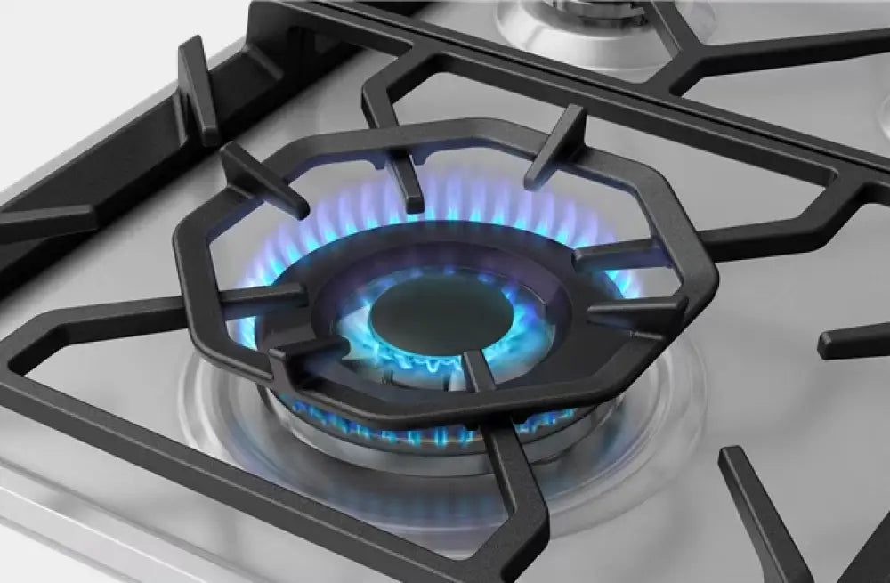 Westinghouse WHG958SC 90cm 5 Burner Stainless Steel Gas Cooktop - Professional Grade Stove Top for Home Kitchen Cooking, Grilling & Entertaining