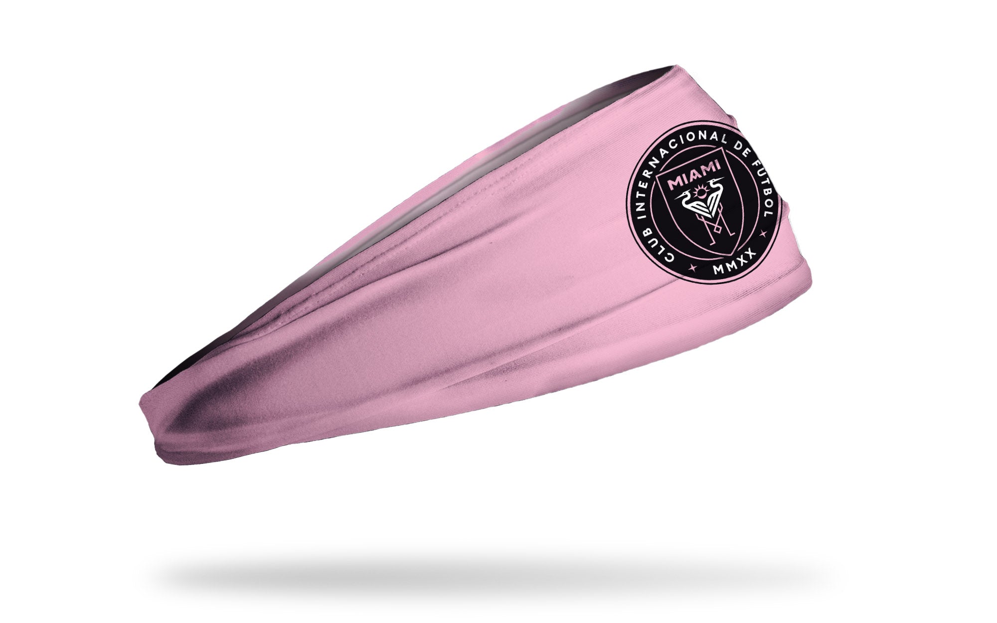 Inter Miami CF Pink Big Bang Lite Headband - Official Soccer Headband for Women & Men - Perfect for Running, Workouts & Sports Fans