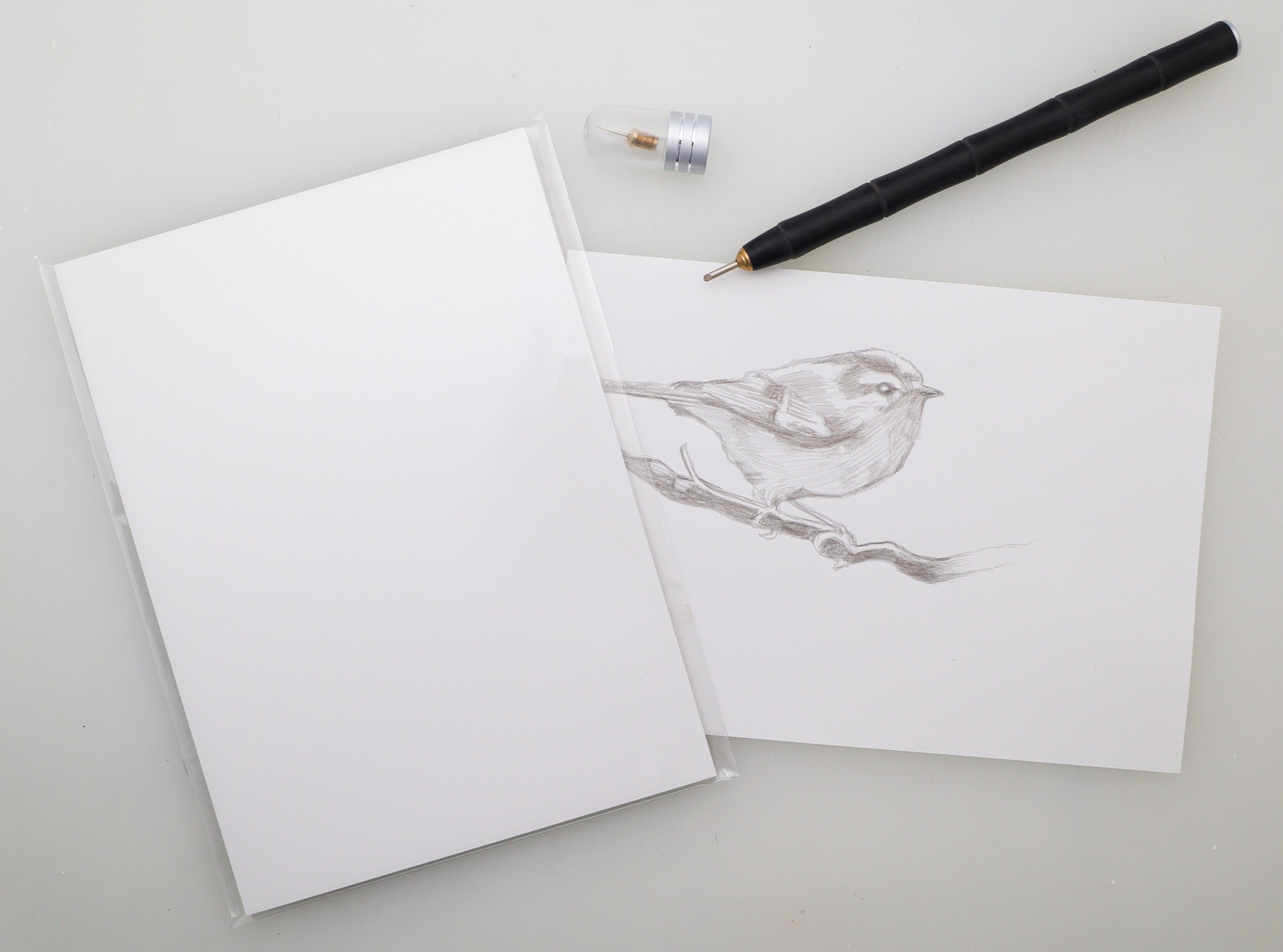 Premium Silverpoint & Mineral Paper Kit (MPC KIT) - Artist Drawing Set for Sketching, Calligraphy & Fine Art - Perfect for Beginners & Professionals