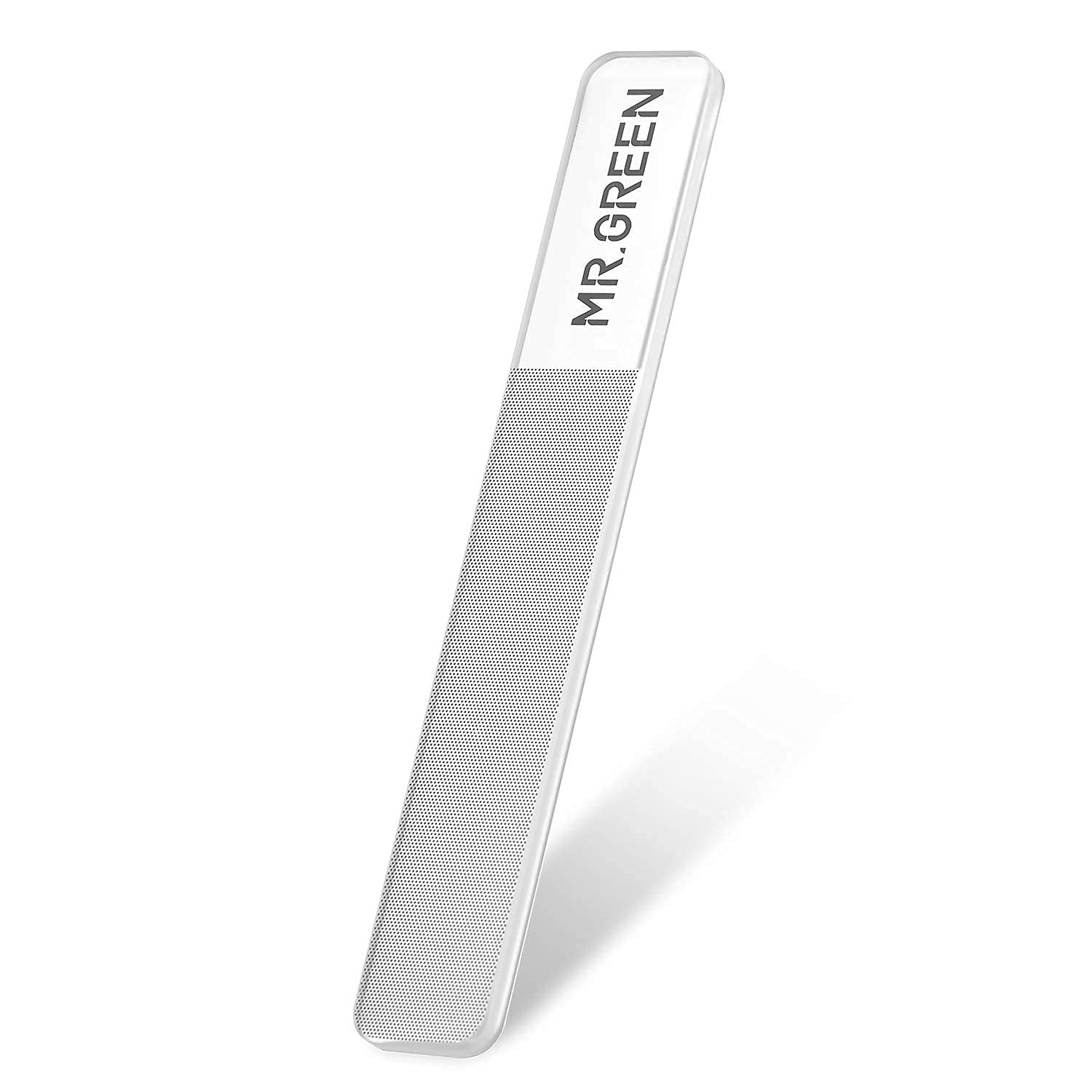 Premium MR.GREEN Nail File Set - Glass Nail File & Buffer for Strong Healthy Nails - Perfect for Manicures, Pedicures & At-Home Nail Care