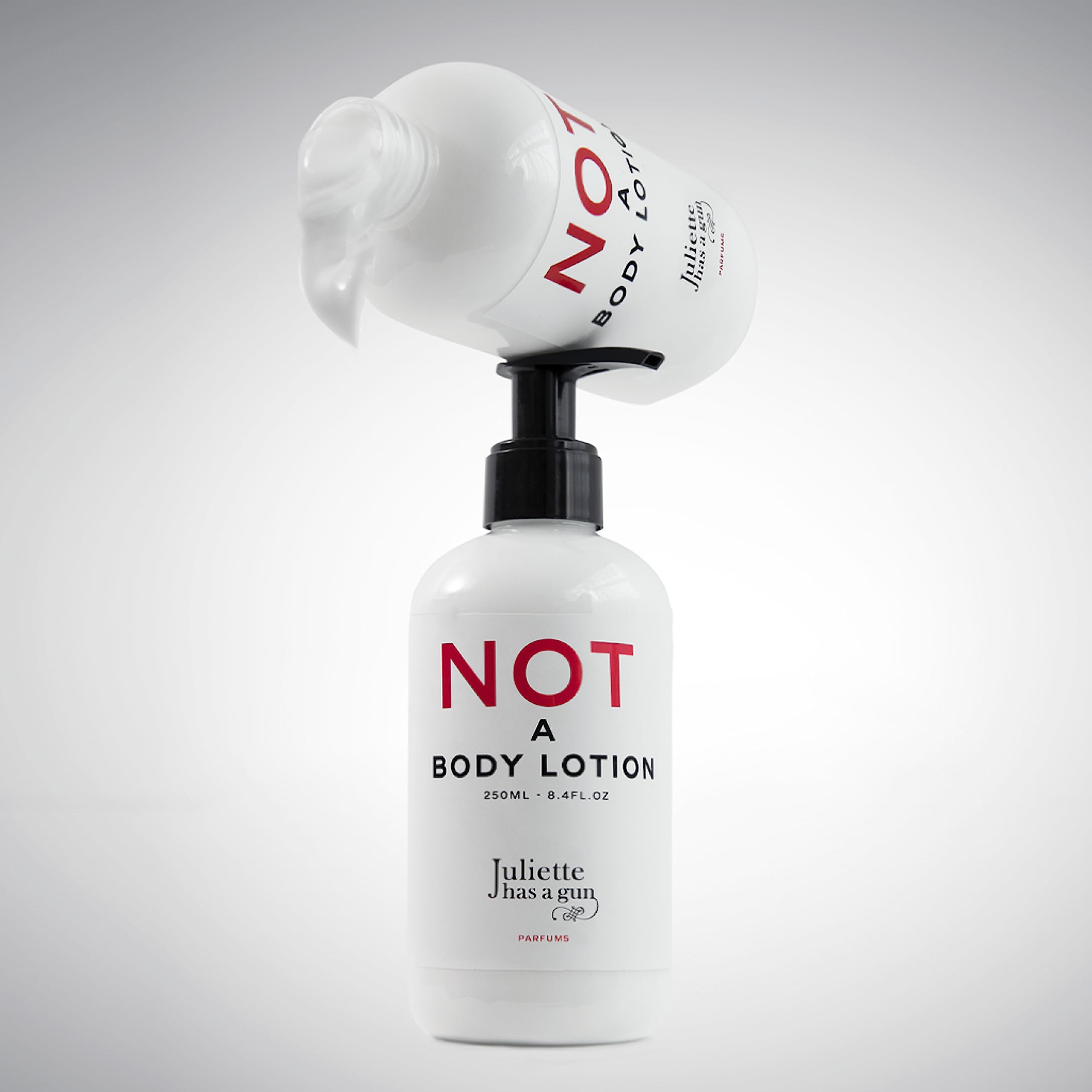 Juliette Has A Gun Not a Perfume Body Lotion 250ml - Fragrance-Free Moisturizing Lotion for Sensitive Skin | Daily Hydration & Softening | Perfect for Home, Office & Travel Use