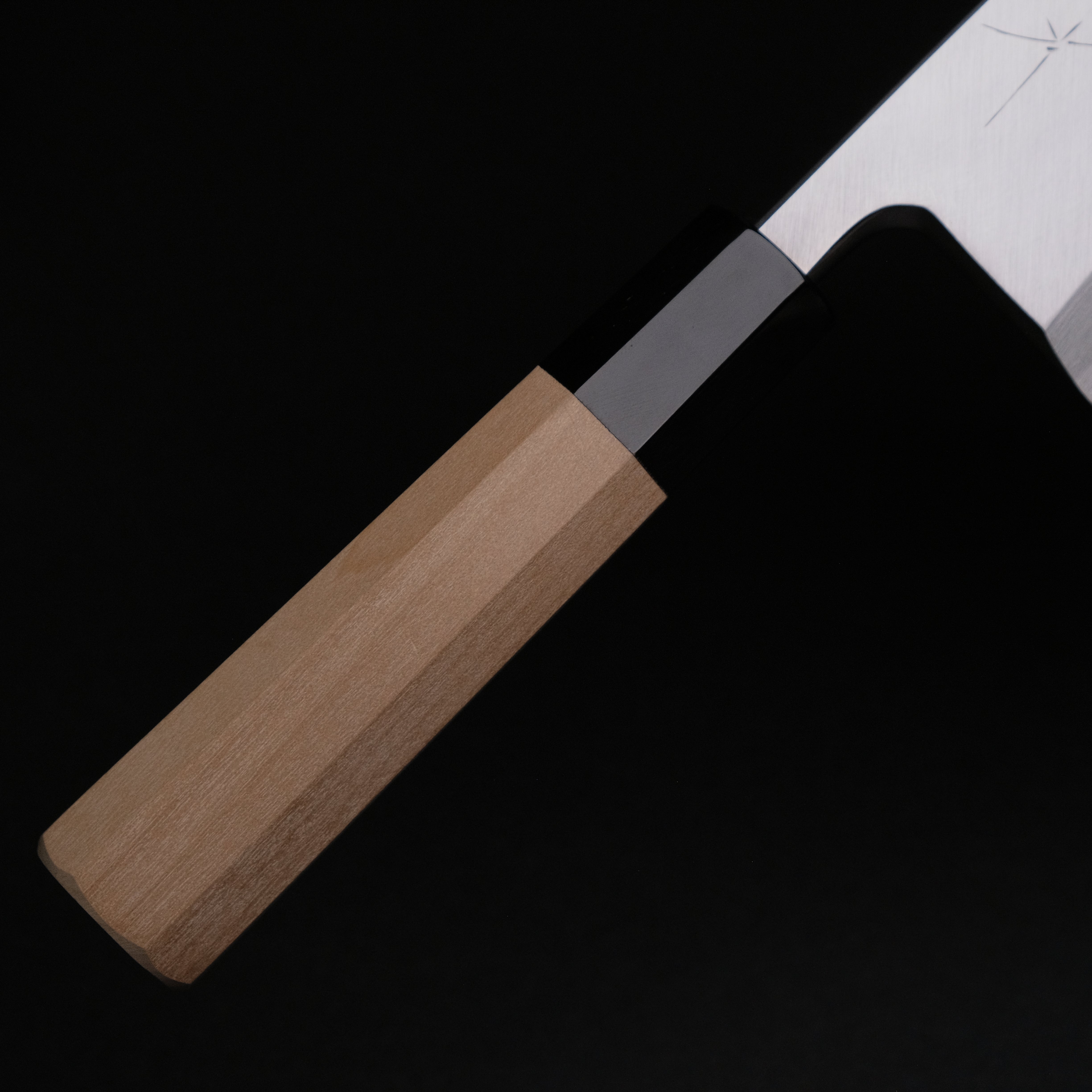 Hitohira Tanaka Manzo White #2 Deba Knife 165mm - Japanese Ho Wood Handle with Saya - Perfect for Sushi, Filleting Fish & Precision Cutting