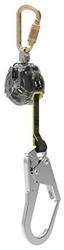 Latchways Mini 6 Ft PFL Single Leg Fall Arrest Lanyard - Lightweight Safety Harness for Construction & Roofing Work