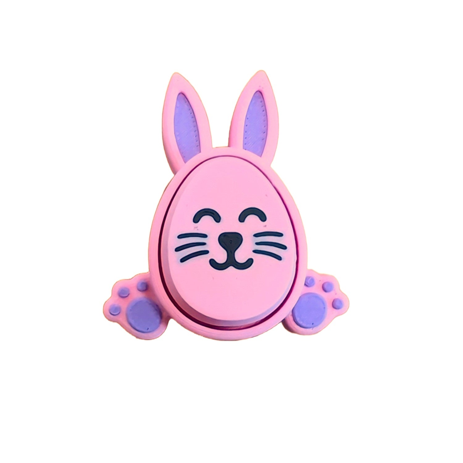 3D Printed Bunny Egg Clicker - Fun Stress Relief Toy for Kids & Adults - Perfect for Office, Home, and Party Use