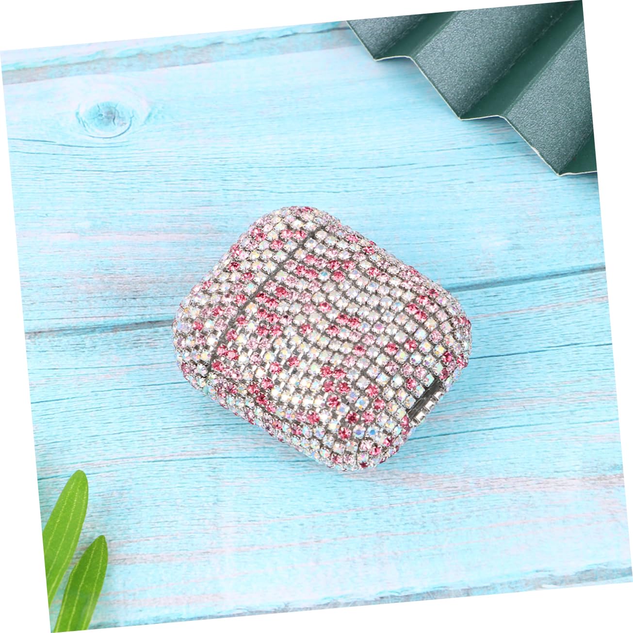 BESTonZON Rhinestone Headphone Covers - Protective Earphone Caps with Sparkling Gems for Wireless Earbuds | Perfect for Gym, Travel & Daily Use to Keep Your Earbuds Safe & Stylish