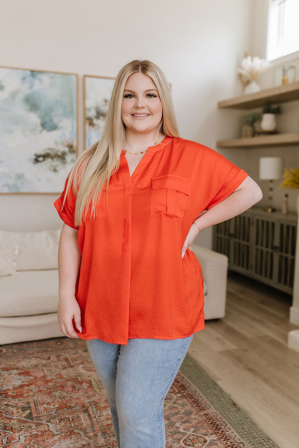 Got it Made Blouse - Women's Fashion Tops for Casual & Office Wear | Elegant & Comfortable Blouse for Everyday Style
