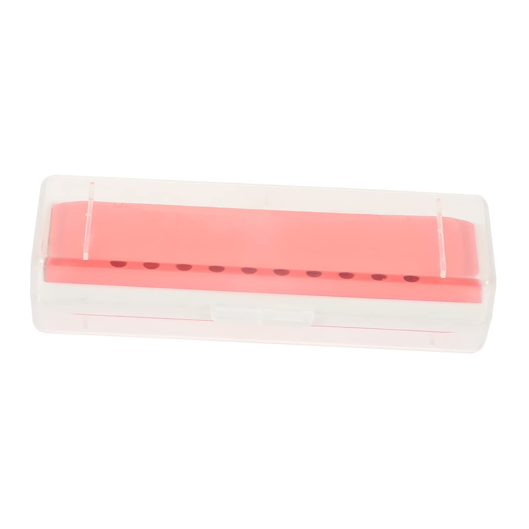 Tremolo Harmonica for Kids & Beginners - COSMEVIVI Educational Musical Instrument, Pink Resina Mouth Organ for Students | Perfect for Music Lessons, Gifts & Early Childhood Development