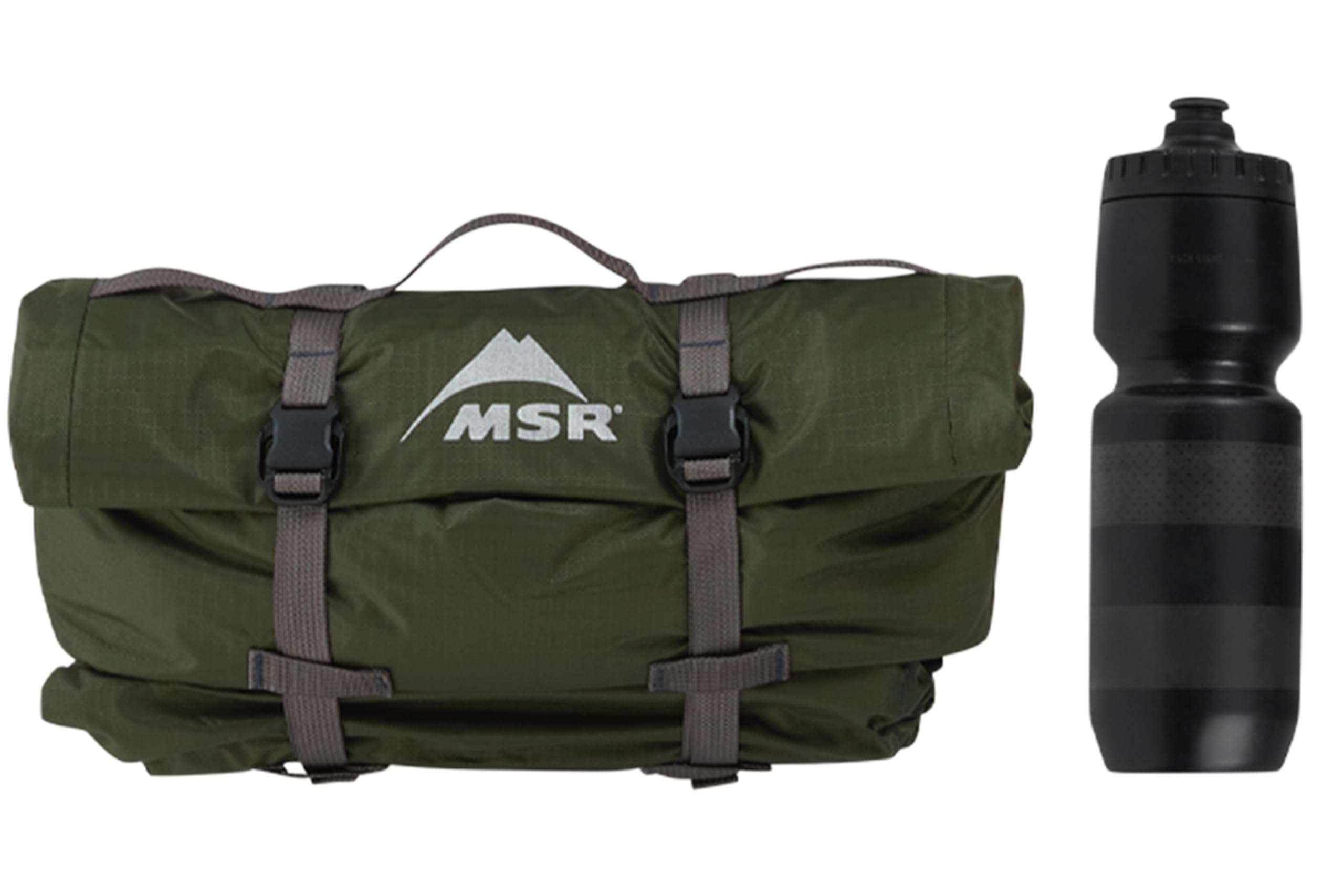 MSR Hubba Hubba Bikepack 2-Person Backpacking Tent - Lightweight Green Camping Shelter for Bikepacking & Outdoor Adventures