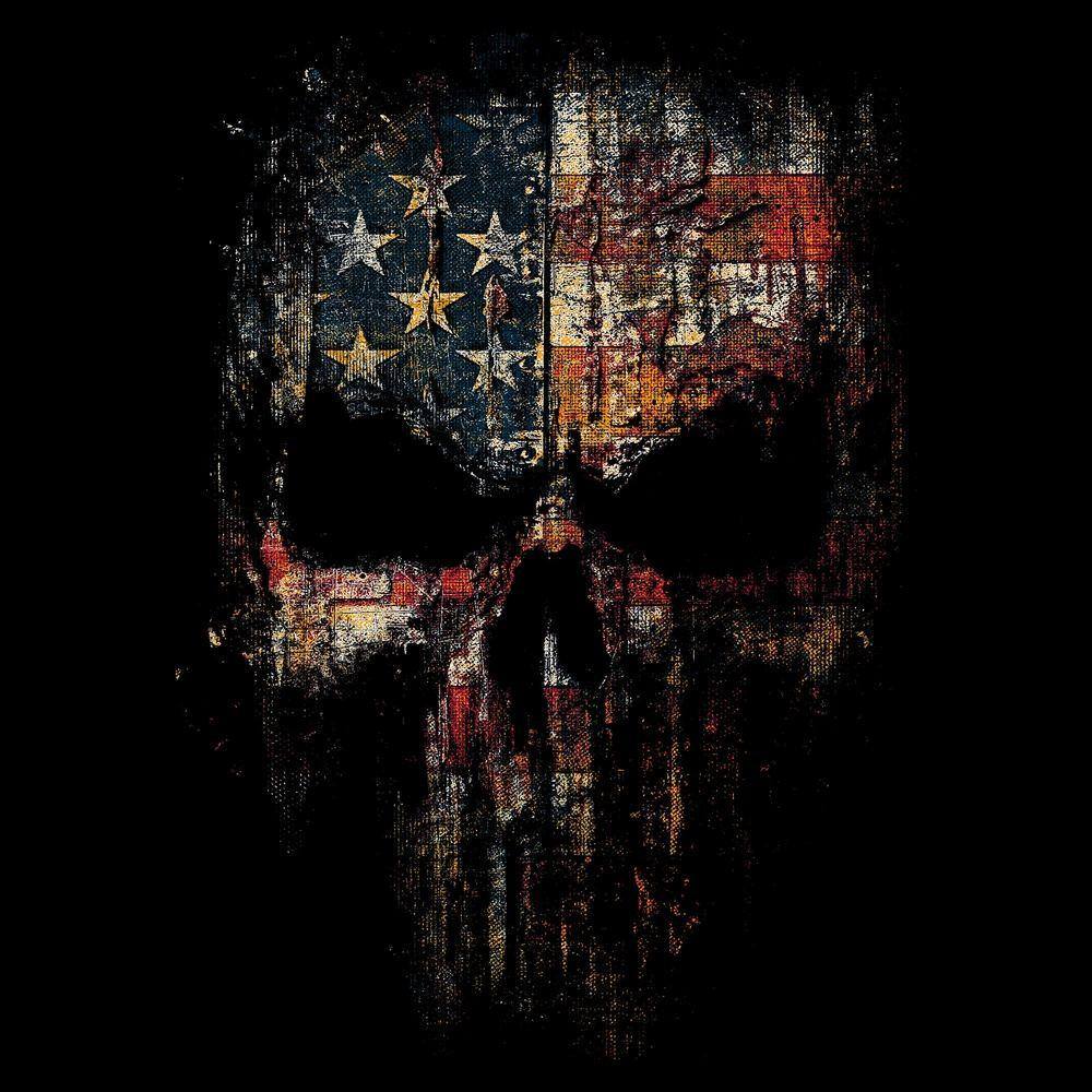 Red Blood American Reaper T-Shirt - Black Gothic Horror Graphic Tee for Men | Perfect for Halloween, Metal Concerts & Horror Fans