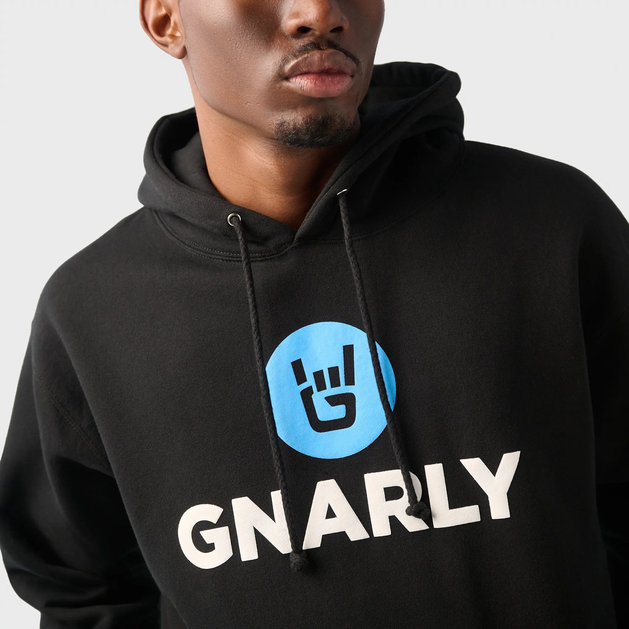 Gnarly Classic Hoodie for Men & Women - Soft Cotton Pullover Sweatshirt with Kangaroo Pocket | Perfect for Casual Wear, Gym, and Outdoor Activities