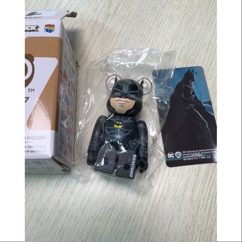 Bearbrick Series 47 Secret HERO BATMAN 100% Collectible Vinyl Figure - Limited Edition DC Comics Superhero Toy for Display & Gifting