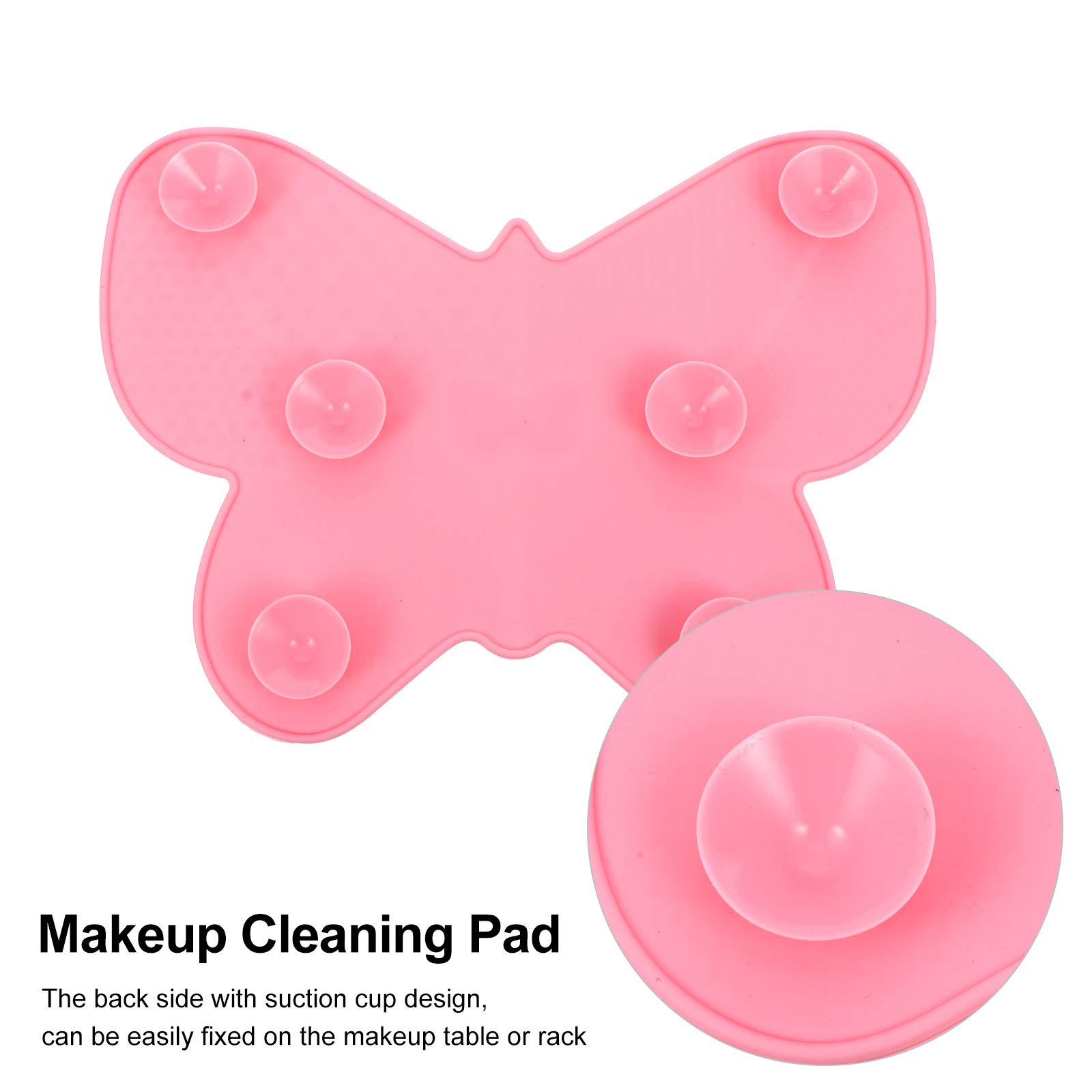 1pc Silicone Scrub Pad for Makeup Brushes - Reusable Beauty Cleaning Tool with Scrubber & Cleaning Plate - Perfect for Daily Brush Care & Makeup Accessories Cleaning (Ideal for Home & Professional Use)