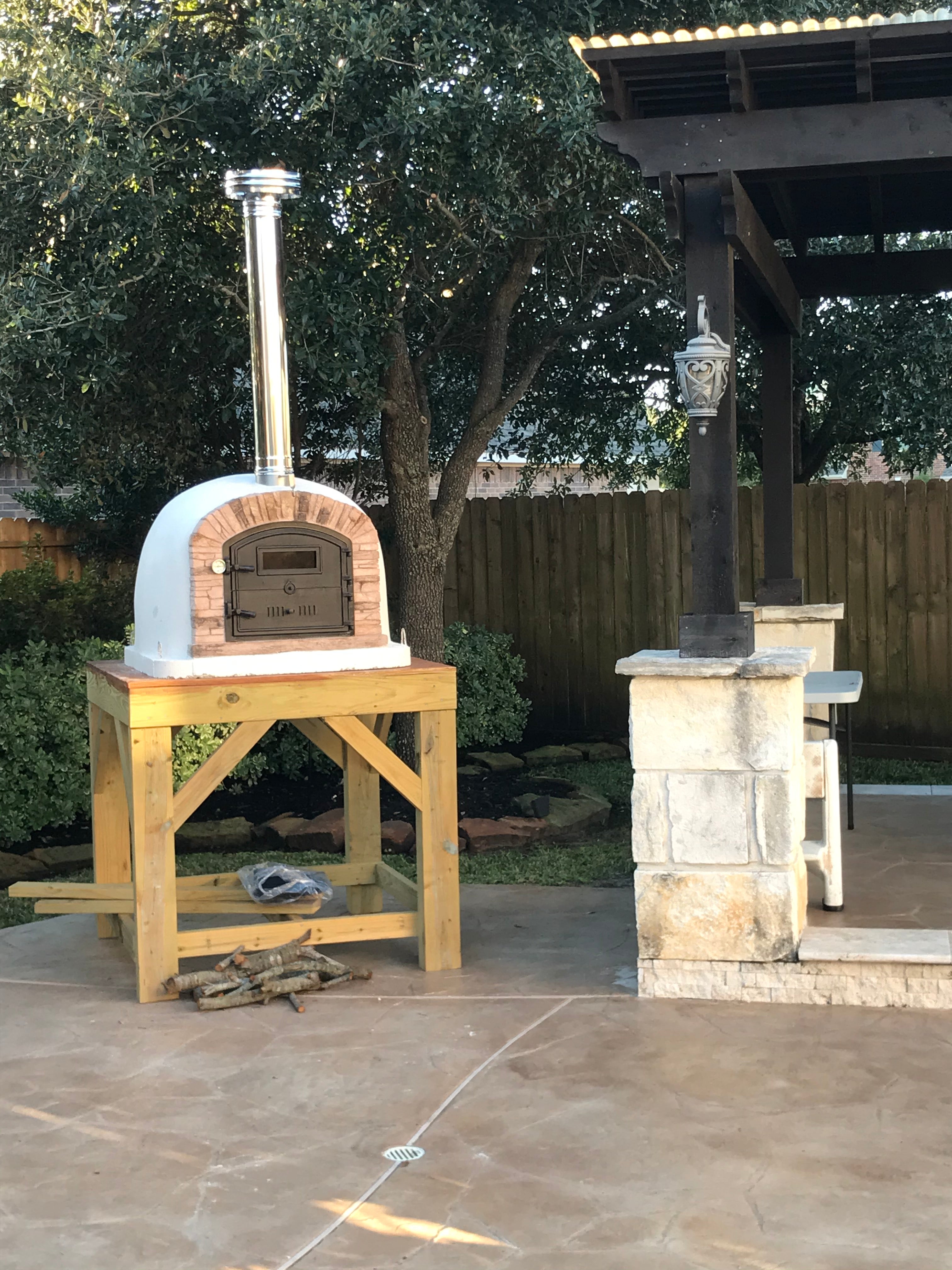 Premium VENTURA SIERRA Outdoor Pizza Oven - Portable Wood Fired Pizza Maker for Backyard, Camping & Patio Cooking | Perfect for Homemade Pizza, Bread & Roasting