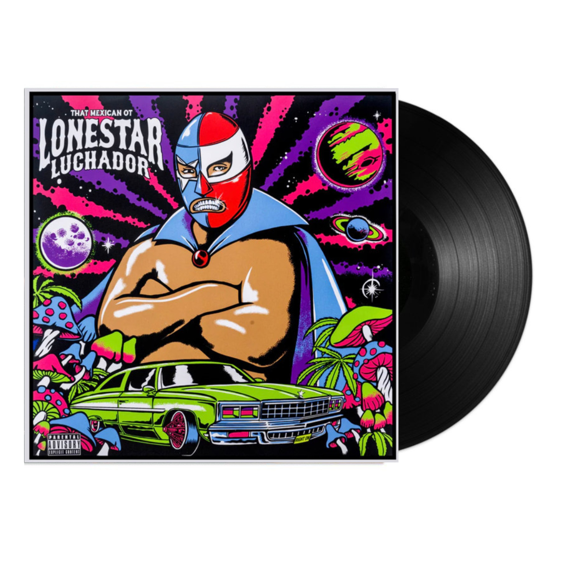 Lonestar Luchador Wrestling Mask - Authentic Lucha Libre Mask for Cosplay, Halloween & Wrestling Events - Premium Quality LP Collection