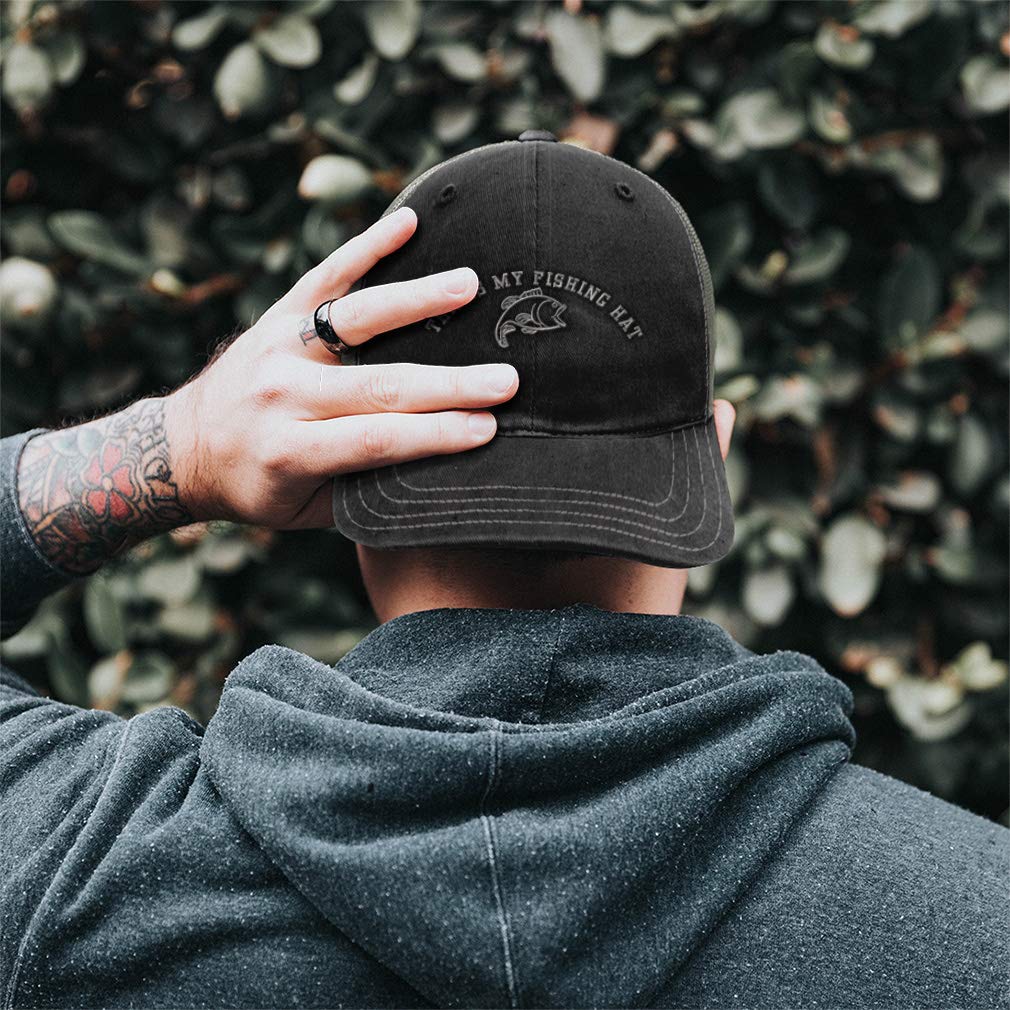 Speedy Pros Men's Trucker Hat - Adjustable Snapback Cap for Outdoor, Sports & Casual Wear - Perfect for Running, Hiking & Daily Use