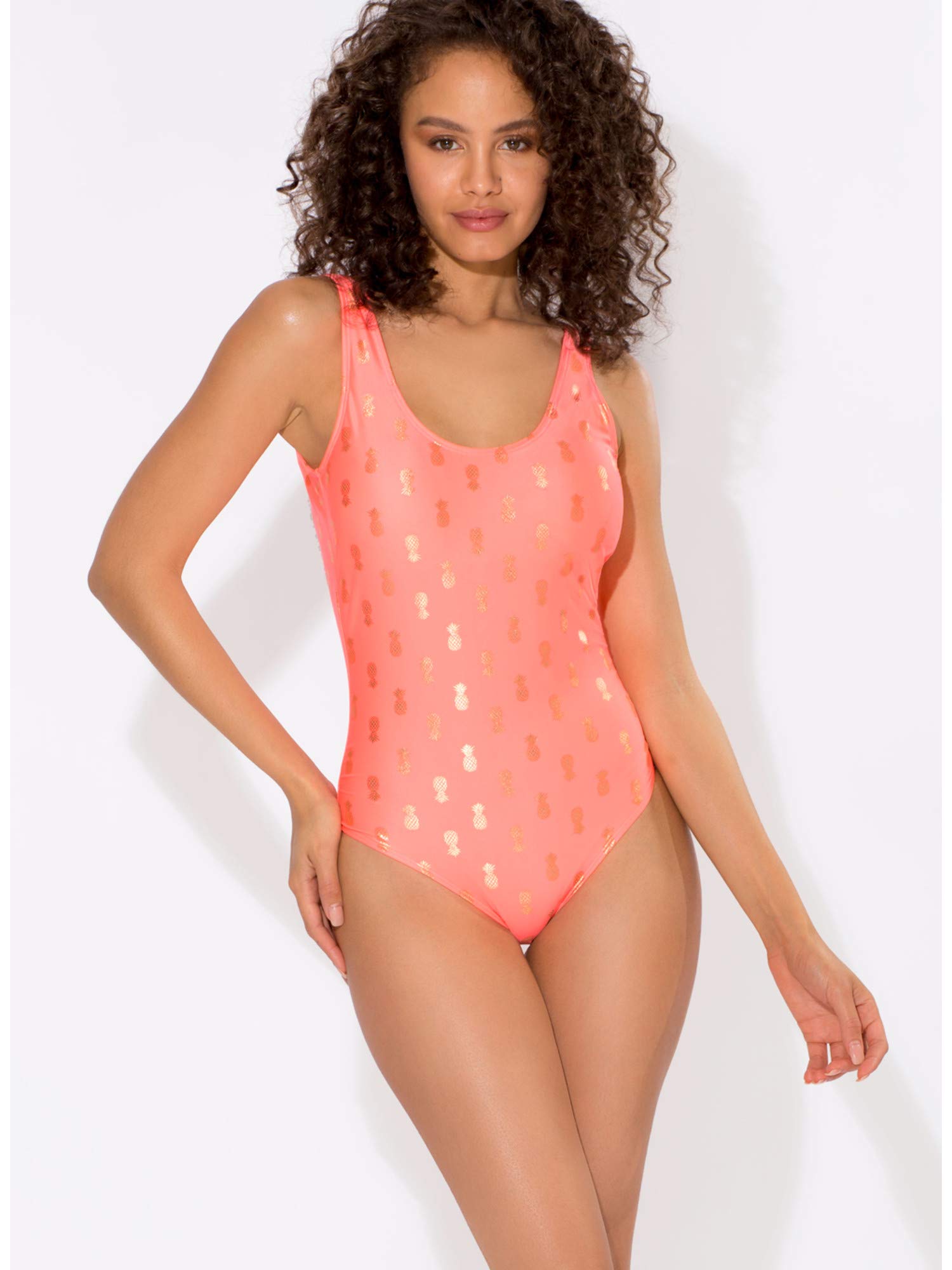Smart & Sexy Women's French Cut One Piece Swimsuit - Slimming Bathing Suit for Women, High Waist Swimwear with Tummy Control - Perfect for Beach, Pool, Vacation & Summer Activities