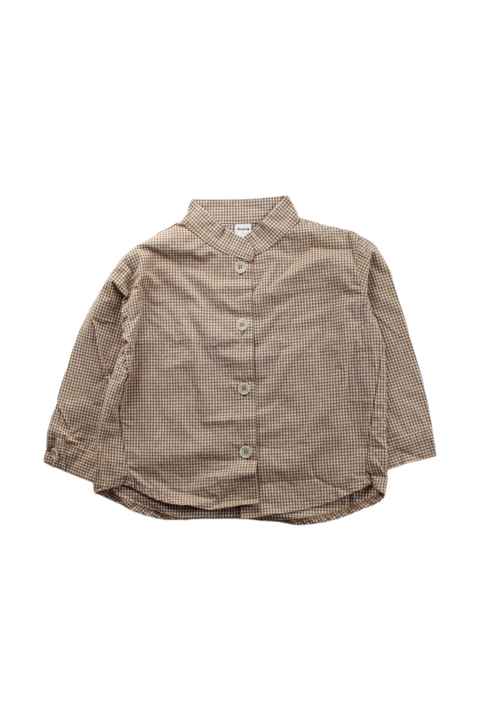 Aosta Long Sleeve Shirt for Toddlers - Soft Cotton Boys & Girls Shirts 2T 3T - Perfect for Playdates, Preschool & Everyday Wear