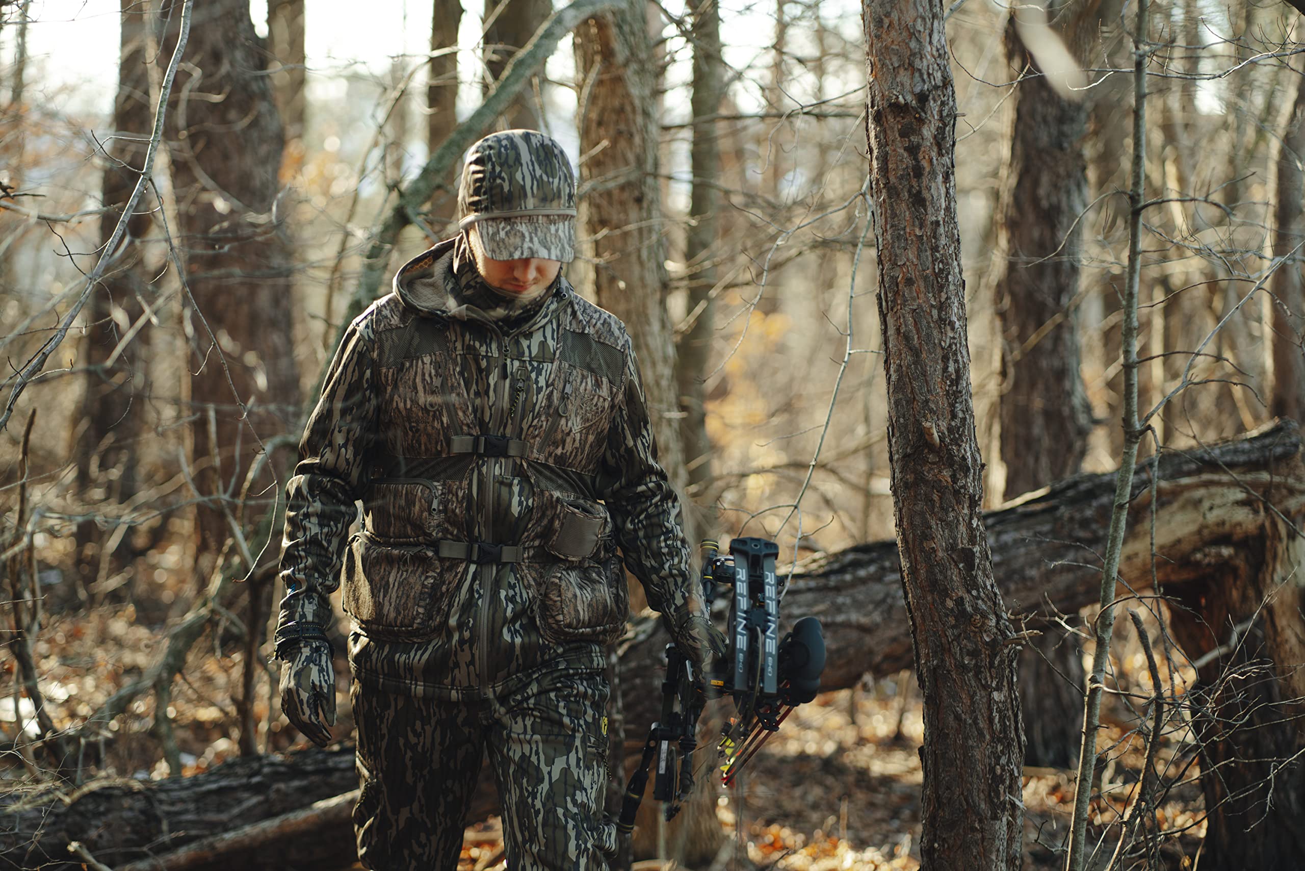 Scent Blocker Shield Series Silentec Midweight Camo Hunting Pants for Men - Lightweight & Quiet Outdoor Gear for Deer, Turkey & Big Game Hunting
