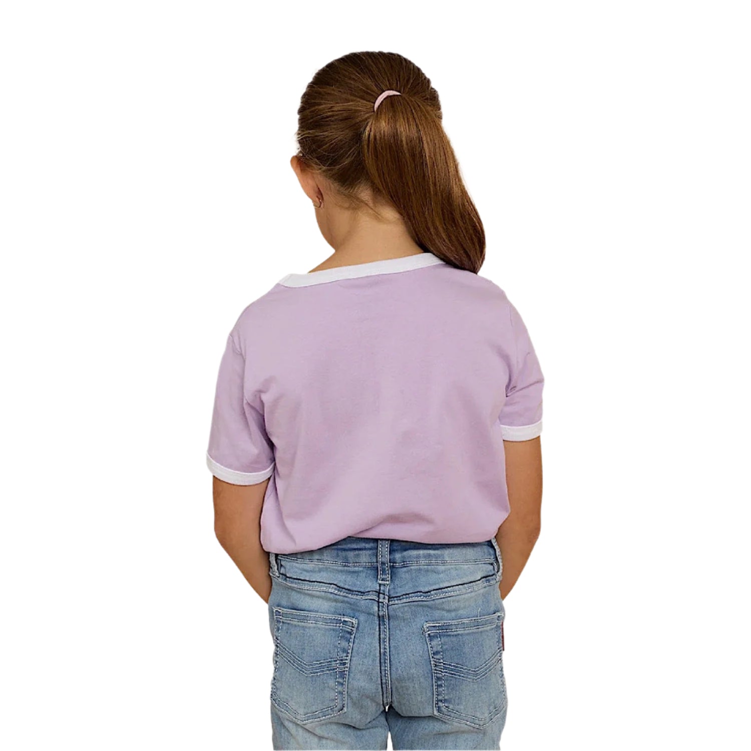 Ringers Western Kids Boots & Bling T-Shirt - Lavender | Stylish Cowboy Outfit for Boys & Girls | Perfect for Rodeo, Western Parties & Country Themed Events