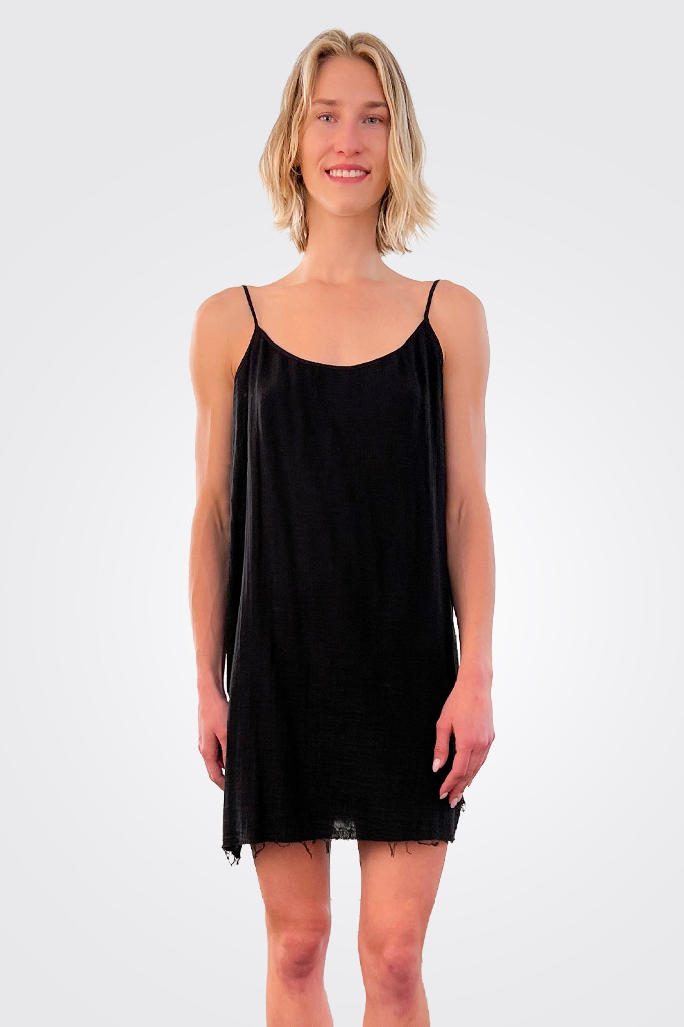 Back Synch Mini Dress in Black - Sexy & Stylish for Night Out, Party, or Date Night