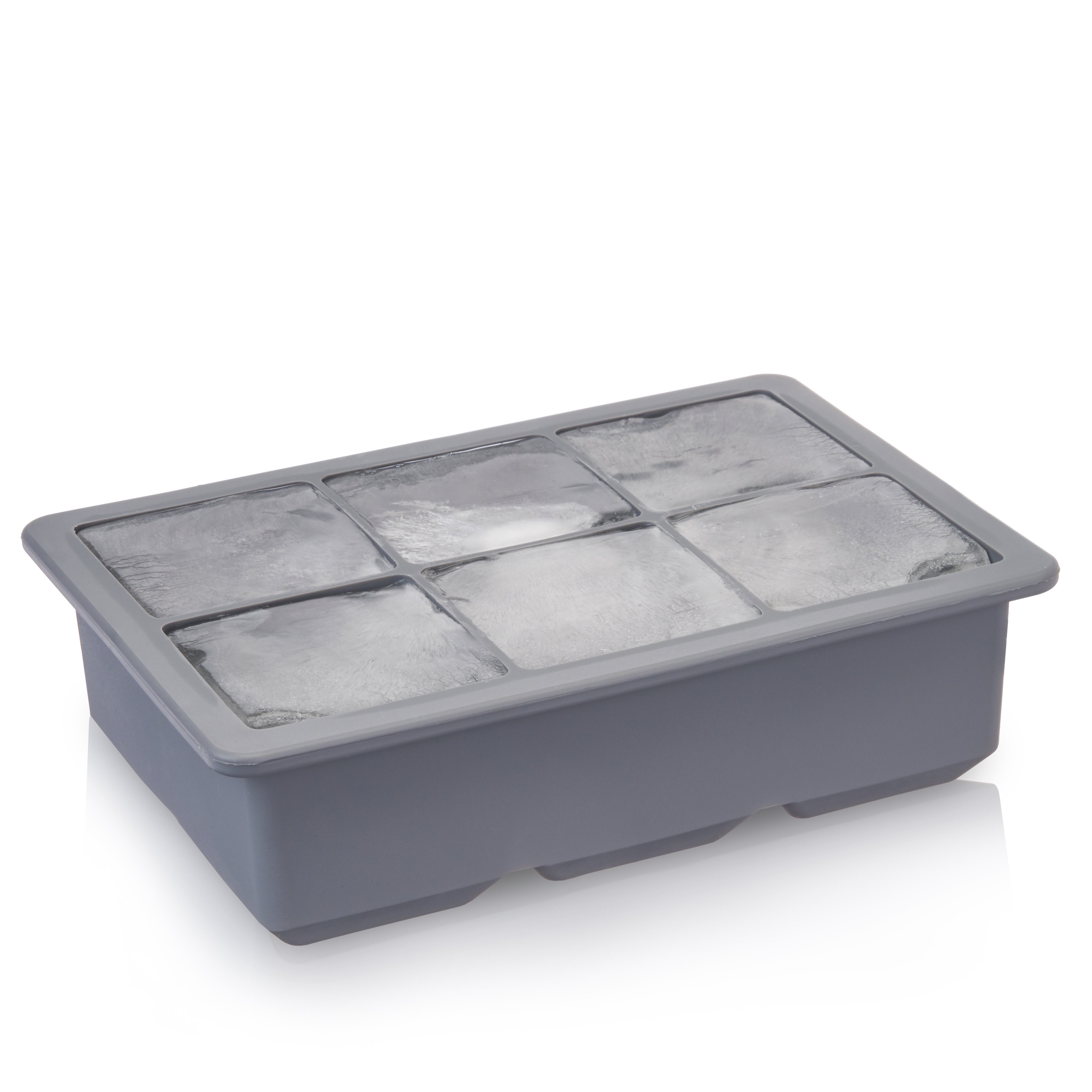 Premium Silicone Ice Cube Tray with Lid - BPA Free, Leak Proof, Flexible Design for Perfect Ice Cubes - Ideal for Cocktails, Smoothies, and Home Bar Use