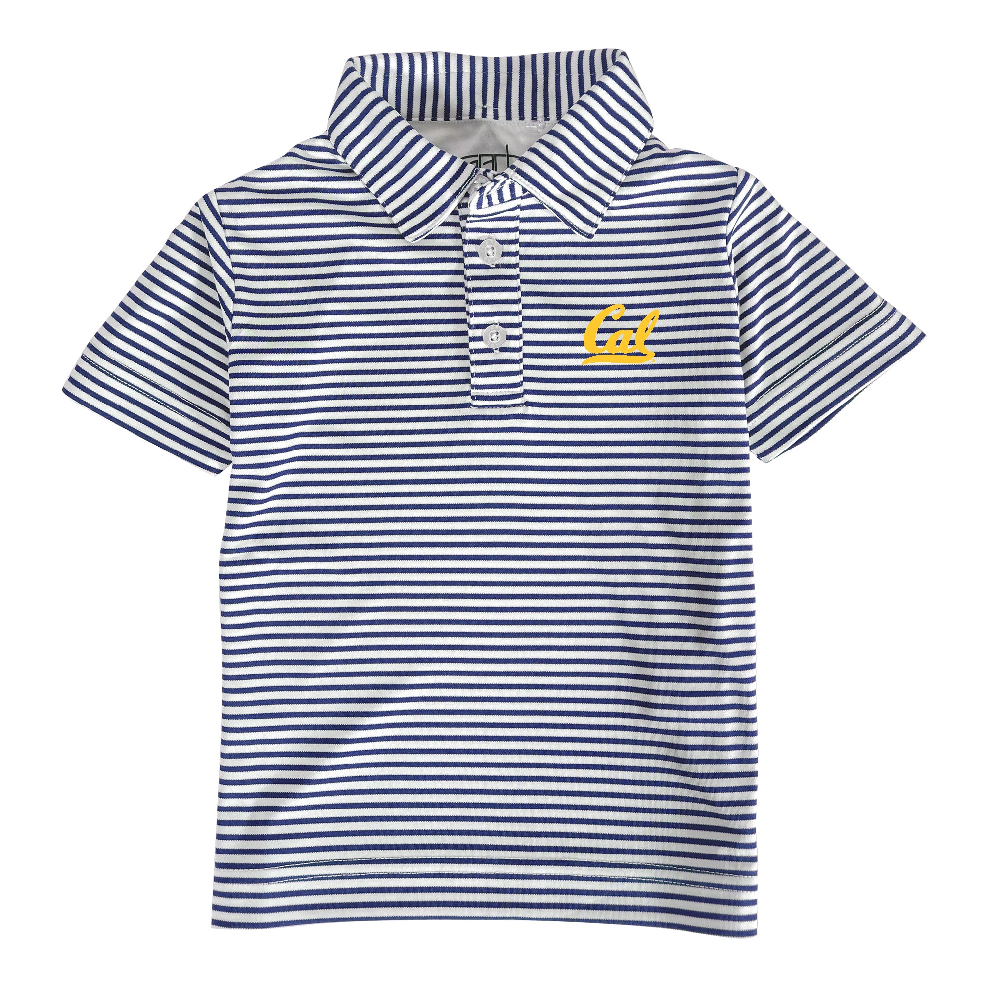 Cal Berkeley Golden Bears Toddler Boys' Polo Shirt - 100% Cotton Embroidered Logo Casual Top for Toddlers - Perfect for Game Day, School, and Everyday Wear