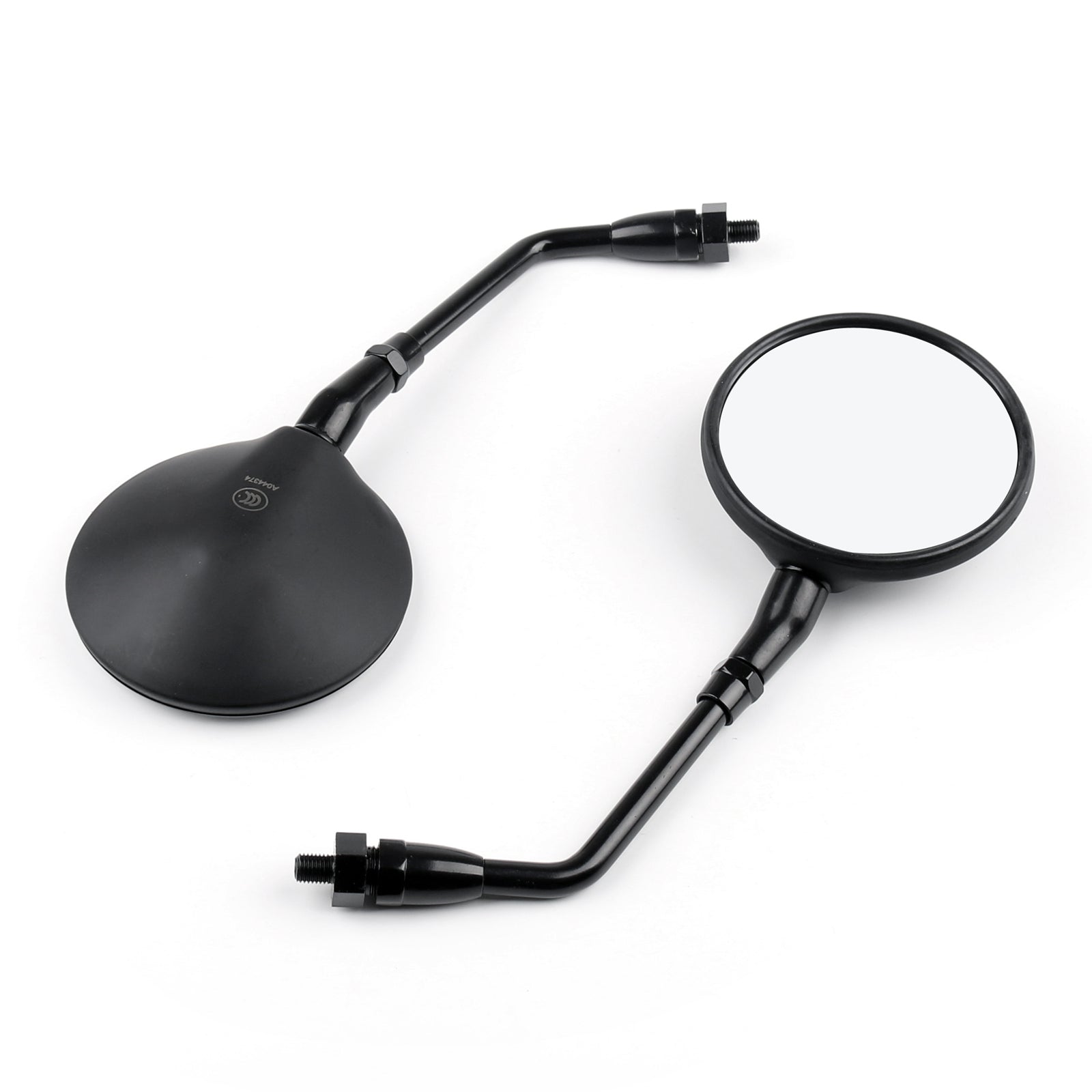 Honda CB400SS VT750 CBF500 04-05 Universal Motorcycle Side Mirrors - 1 Pair, Adjustable Rearview Mirrors for Enhanced Safety & Style - Perfect for City Commuting & Highway Riding