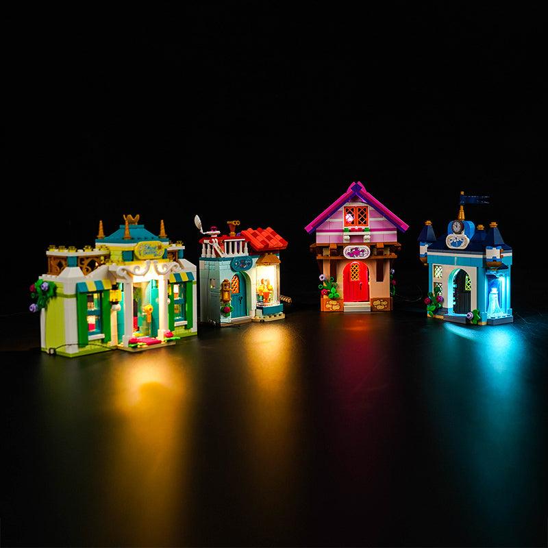 LEGO Disney Princess Market Adventure 43246 Light Kit - LED Building Blocks Lighting Set for Kids & Adults - Perfect for Night Display & Room Decor