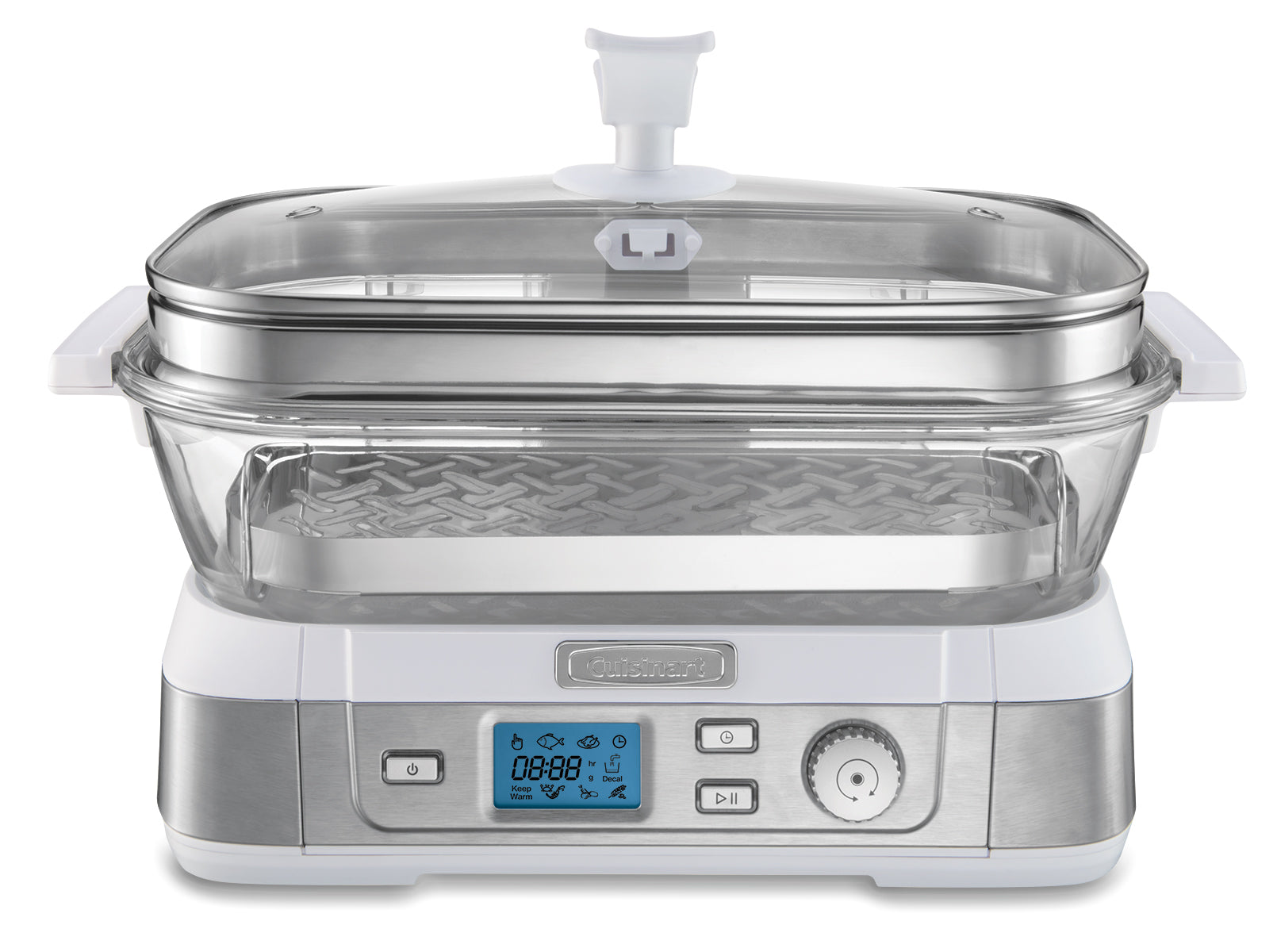Cuisinart STM 3000HK CookFresh™ Digital Glass Steamer - Perfect for Healthy Cooking, Meal Prep & Reheating Food in Modern Kitchens